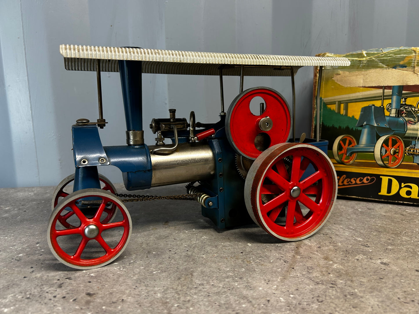 Wilesco D40 Traction Engine Boxed