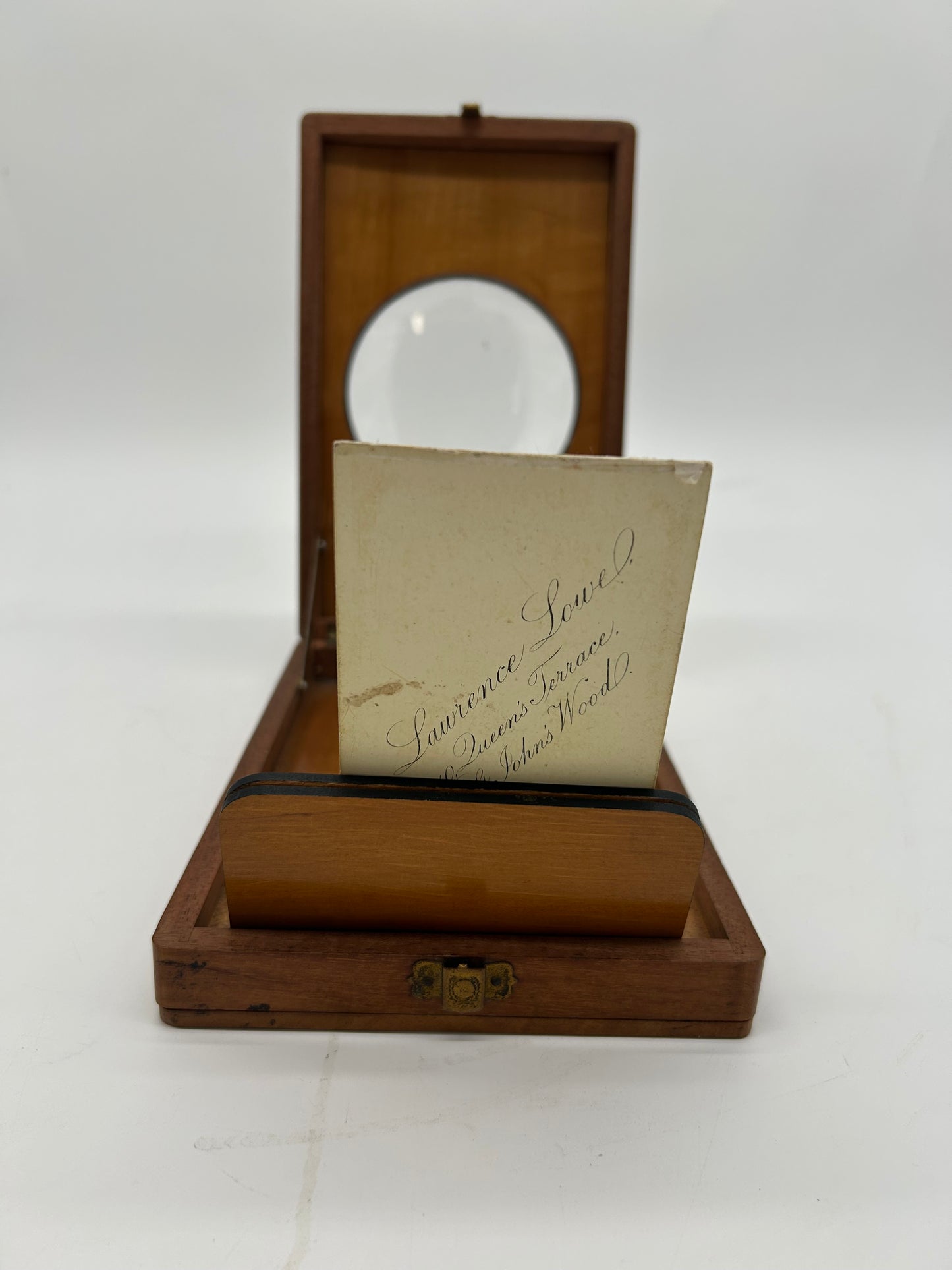 Antique Wooden Graphoscope Viewer