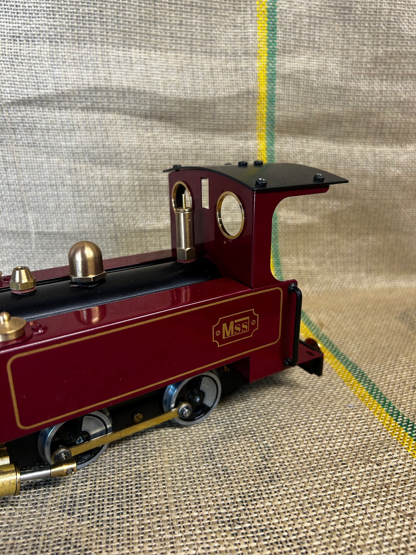 MSS 0-4-0 Maroon Locomotive