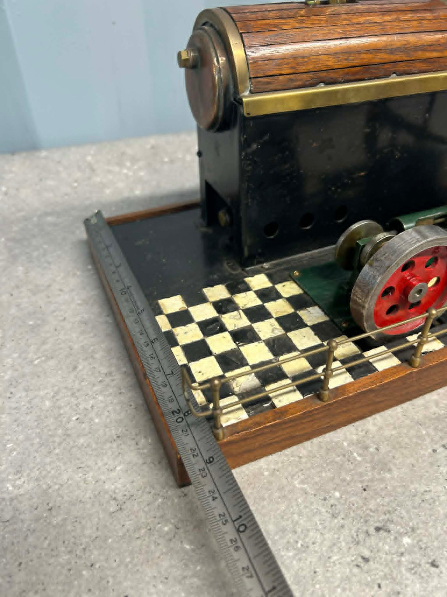 Scratch-Built Stationary Engine Model
