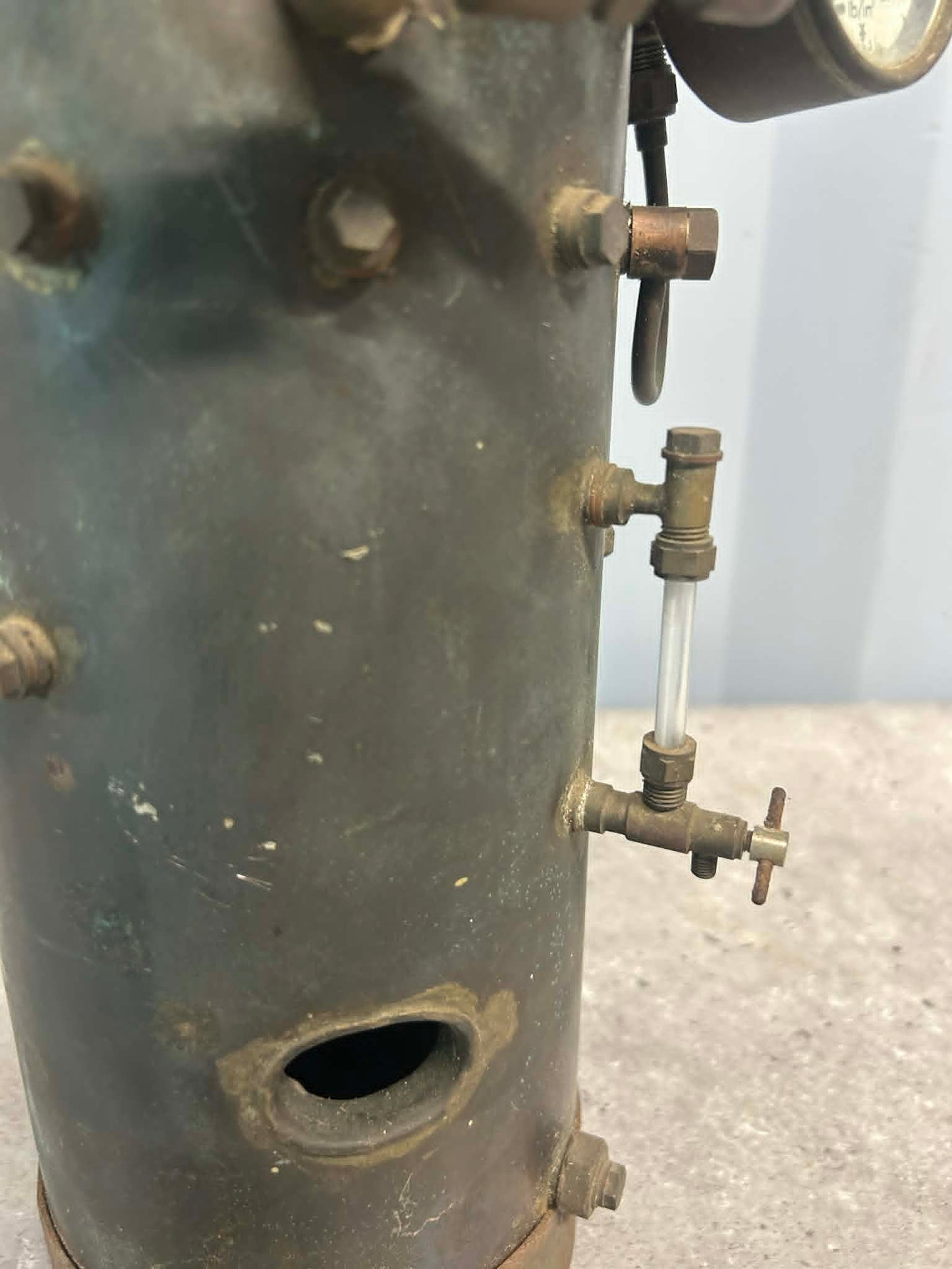 Scratch-Built Vertical Tubed Model Boiler w/ Fittings
