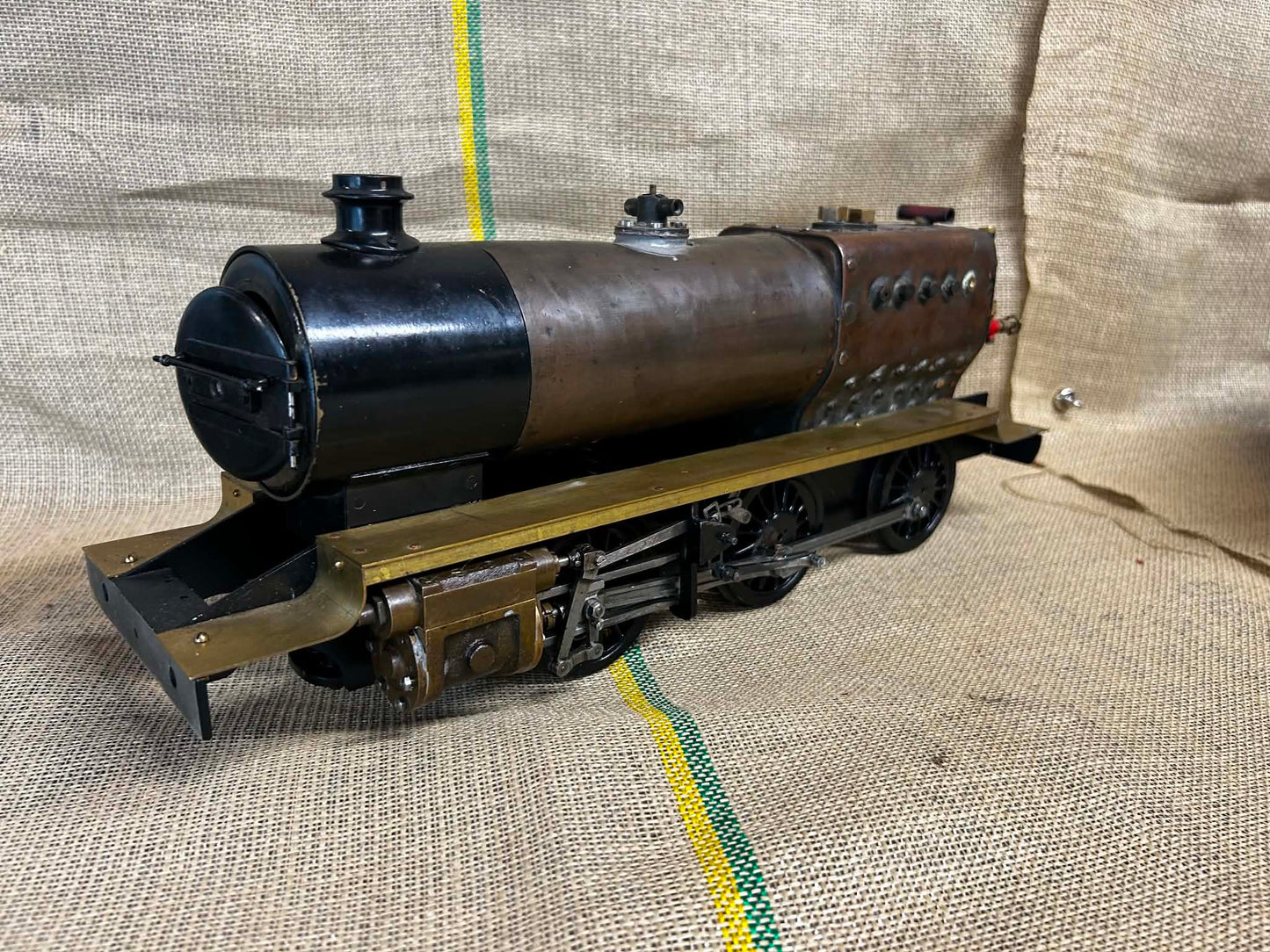 Part-Built 2 1/2 Inch Gauge LBSC "Dyak" Railway Locomotive