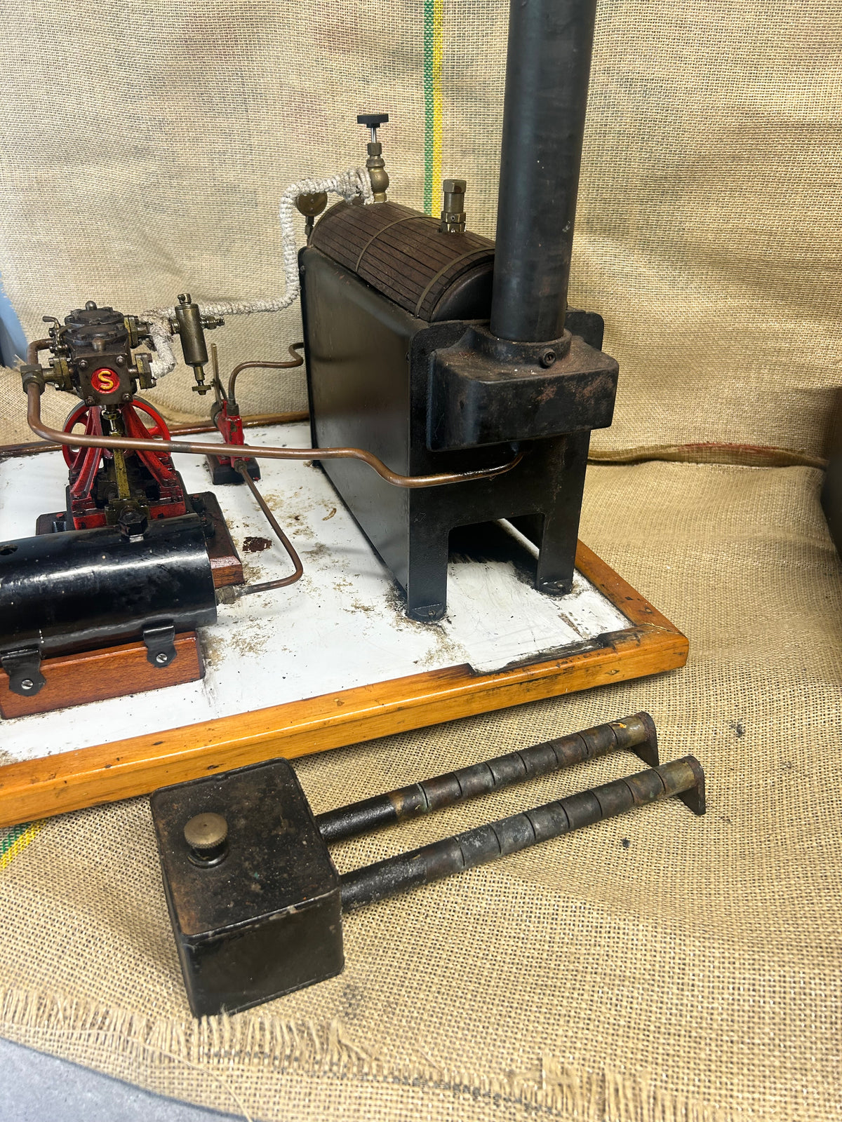 Stuart Turner D10 with #504 Babcock Boiler