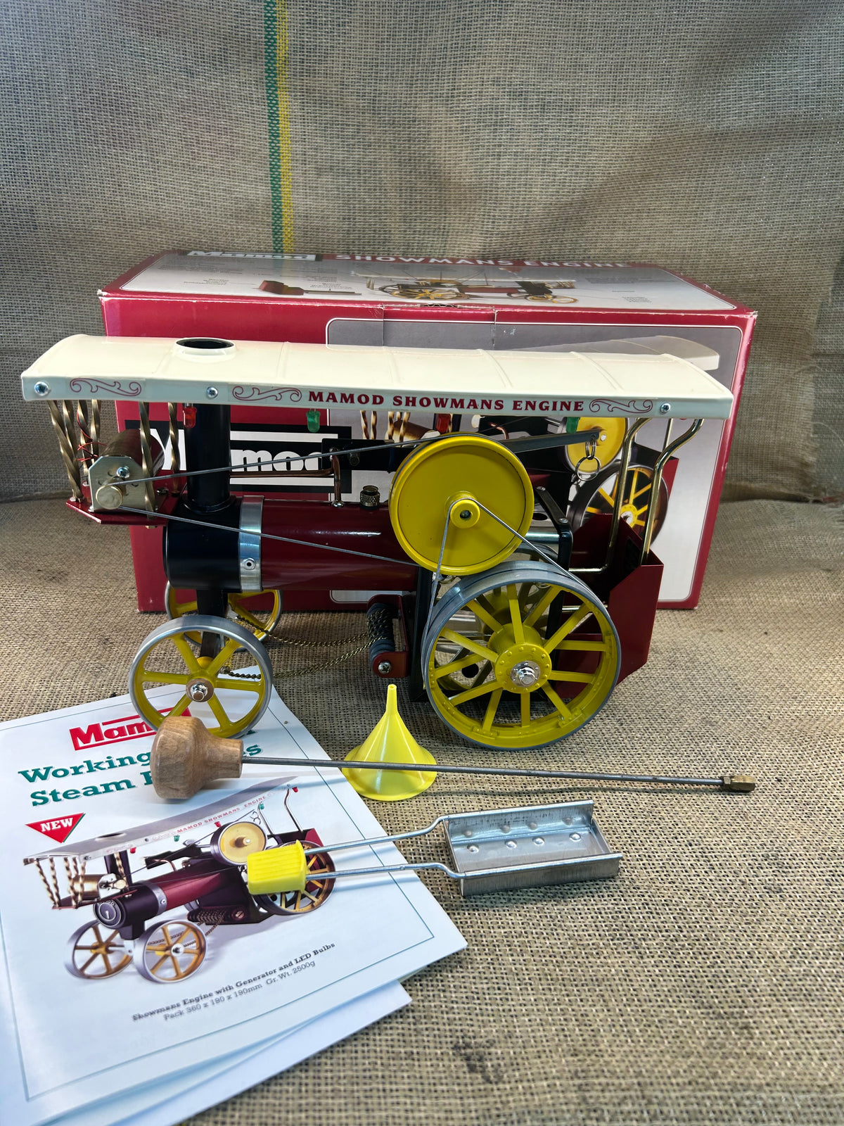 Unused Mamod Showman’s Engine Model