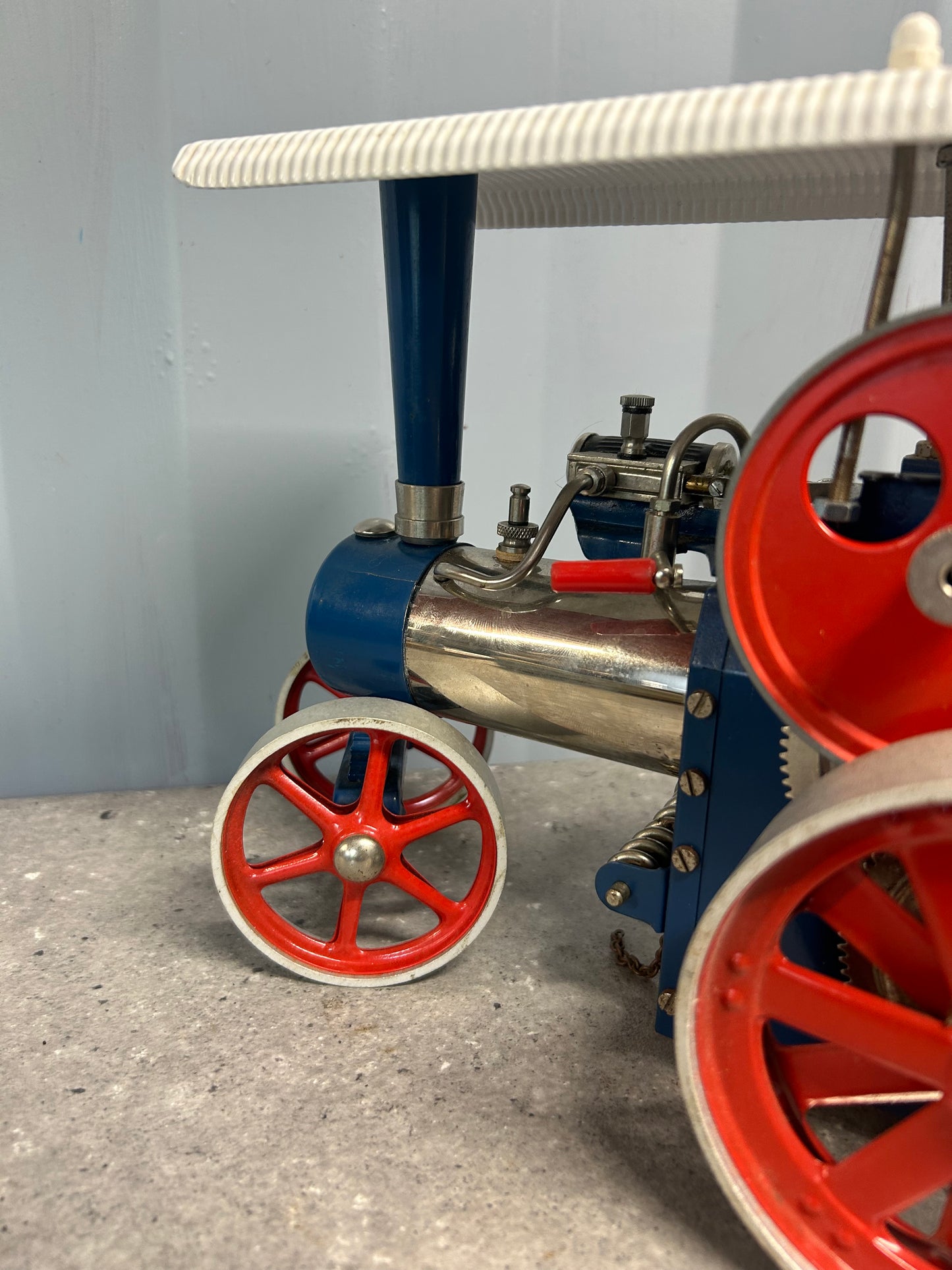 Wilesco D405 Blue Traction Engine