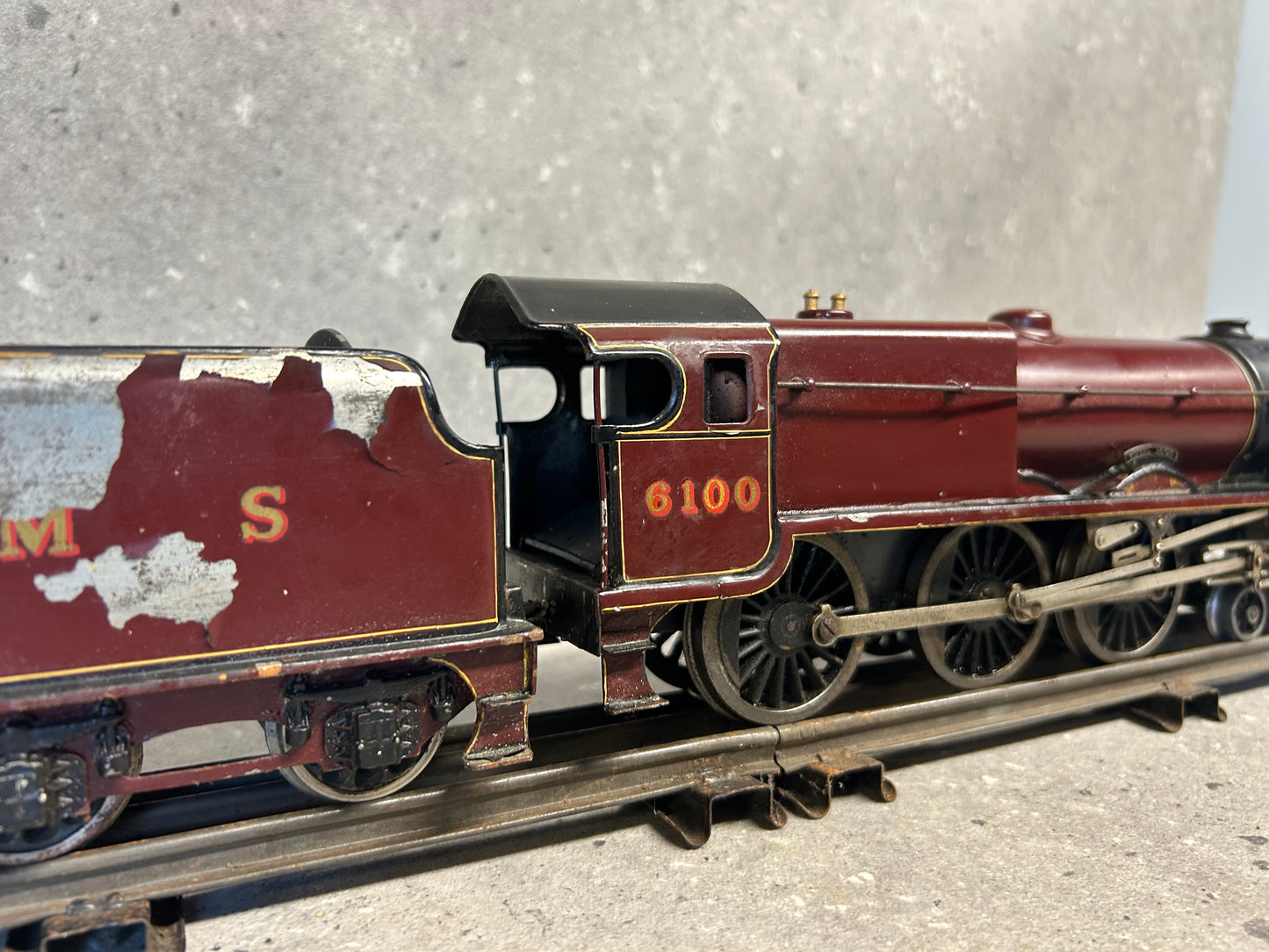 Bassett-Lowke O Gauge “Royal Scot” Electric LMS 6100 Maroon 4-6-0 Locomotive