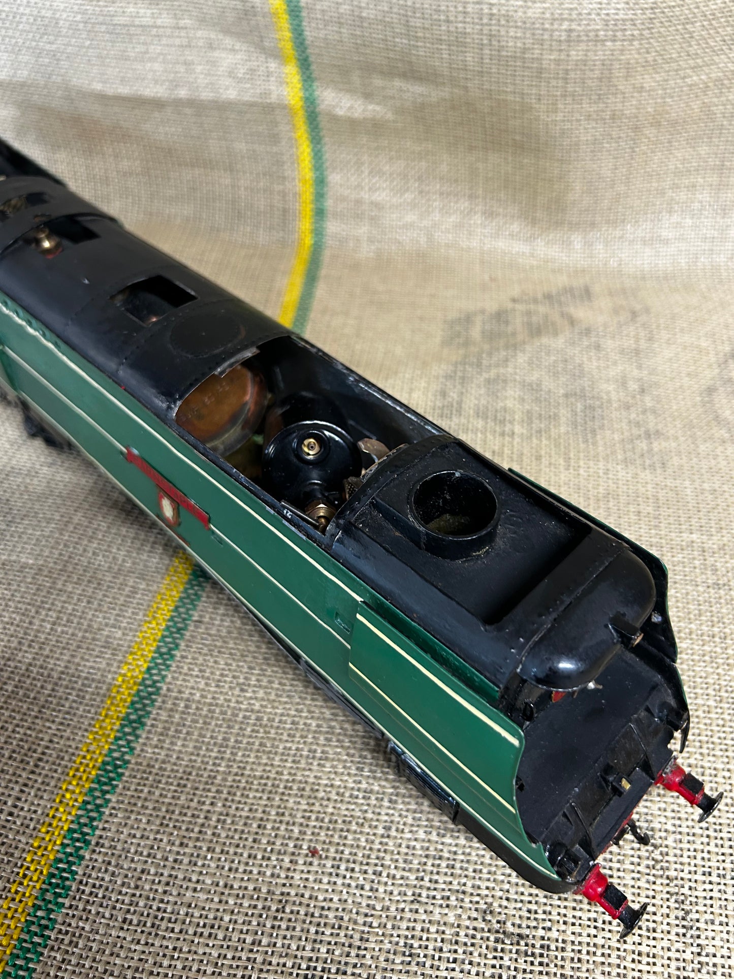 O Gauge Live Steam SR Bulleid Battle of Britain ‘Barnstaple’ 21C105 RC