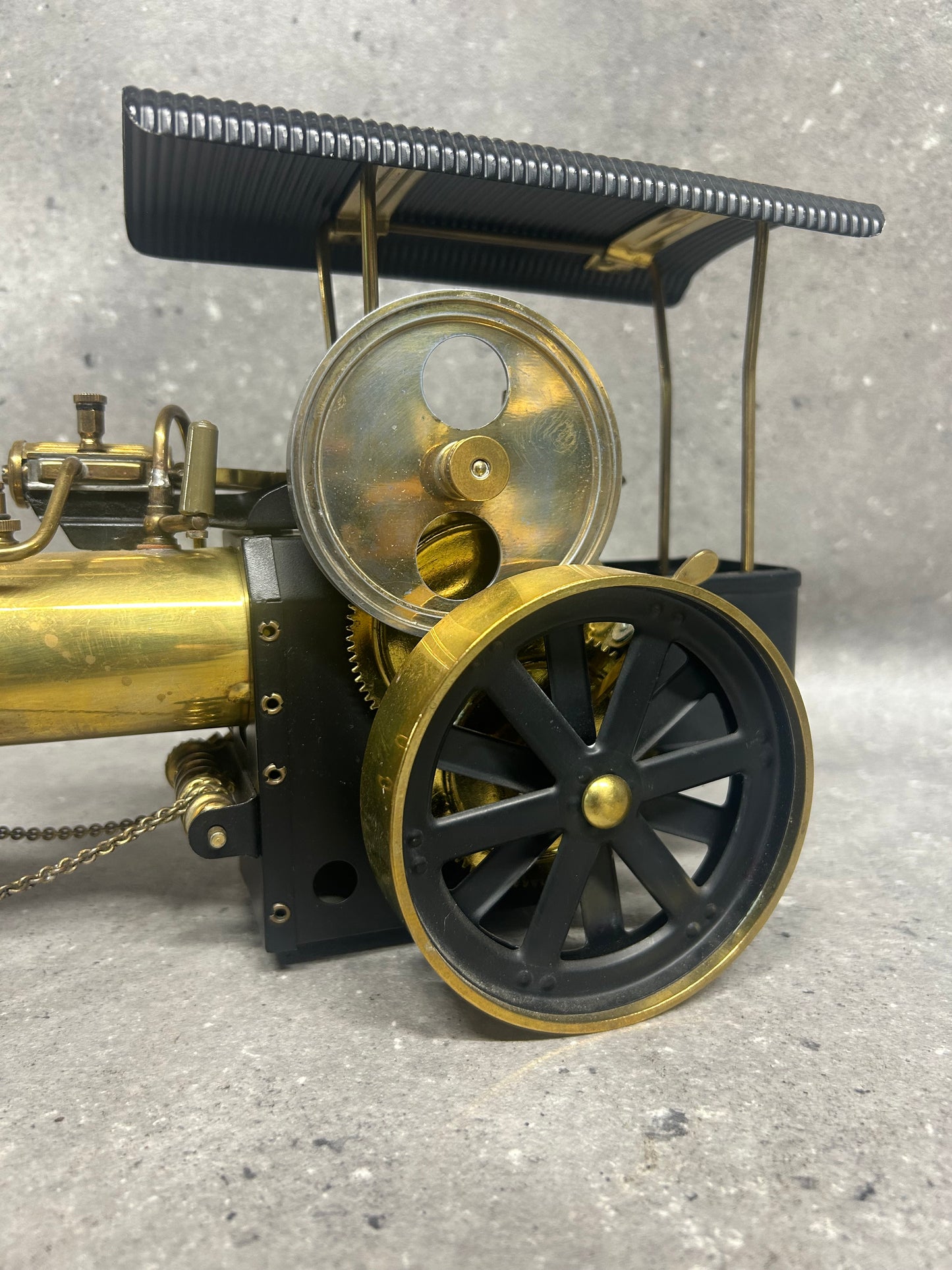 Wilesco D366 Brass/ Black Roller Model
