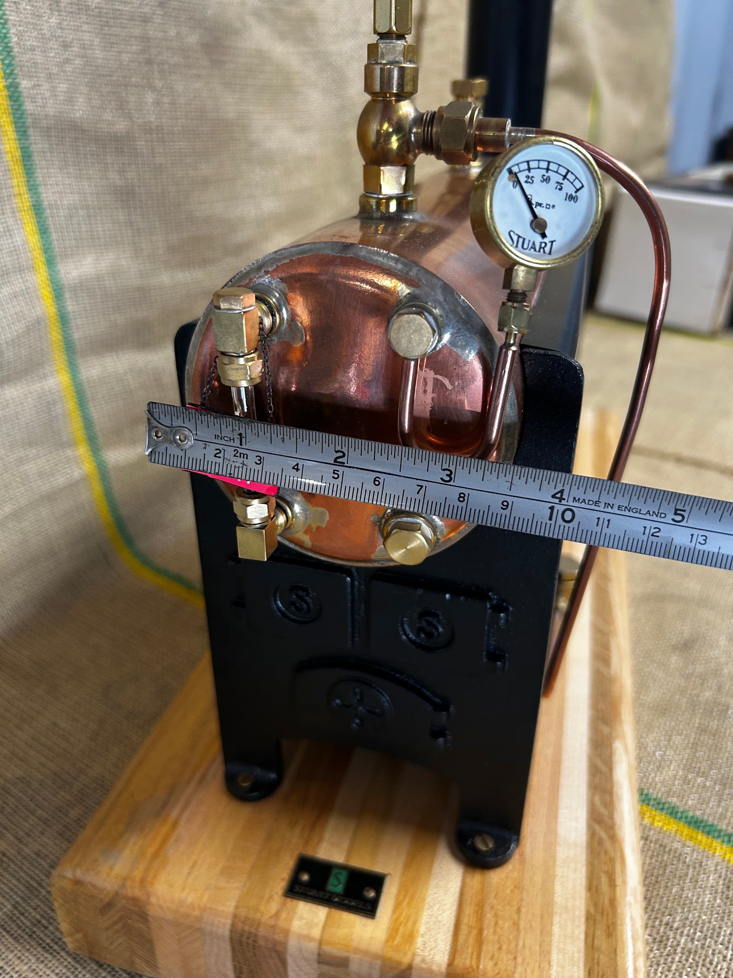 Stuart No. 504 Boiler w/ Burner (Unused)