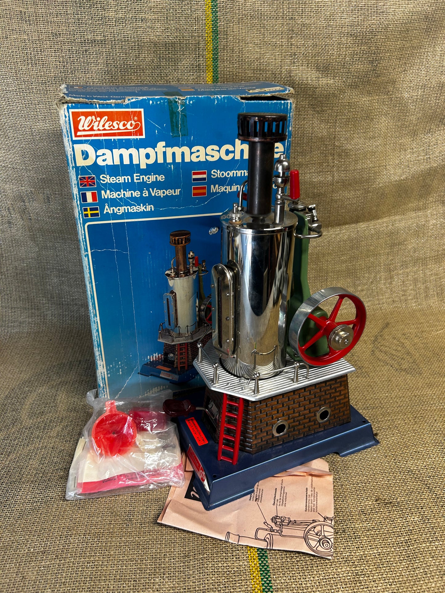 Wilesco D455 Vertical Engine