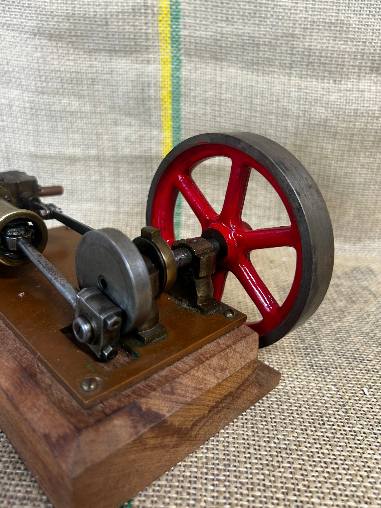 Scratch-Built Single Cylinder Stationary Engine Model
