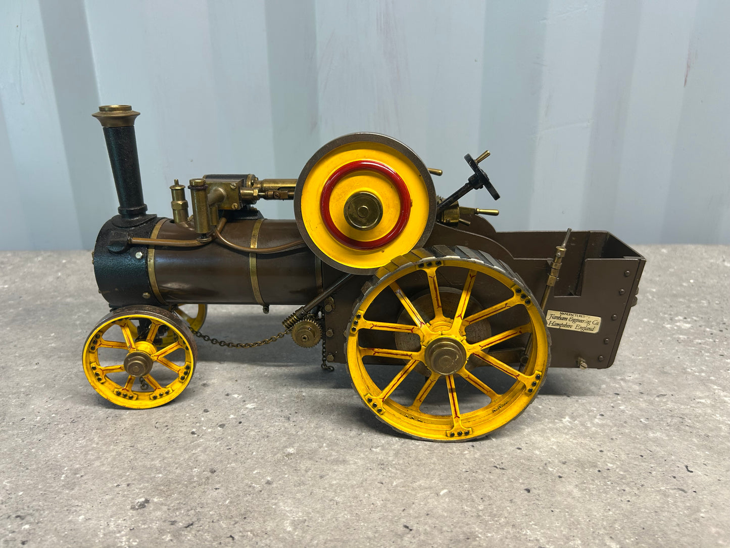 Bassett-Lowke (by Markie) 3/4” Scale Traction Engine Model