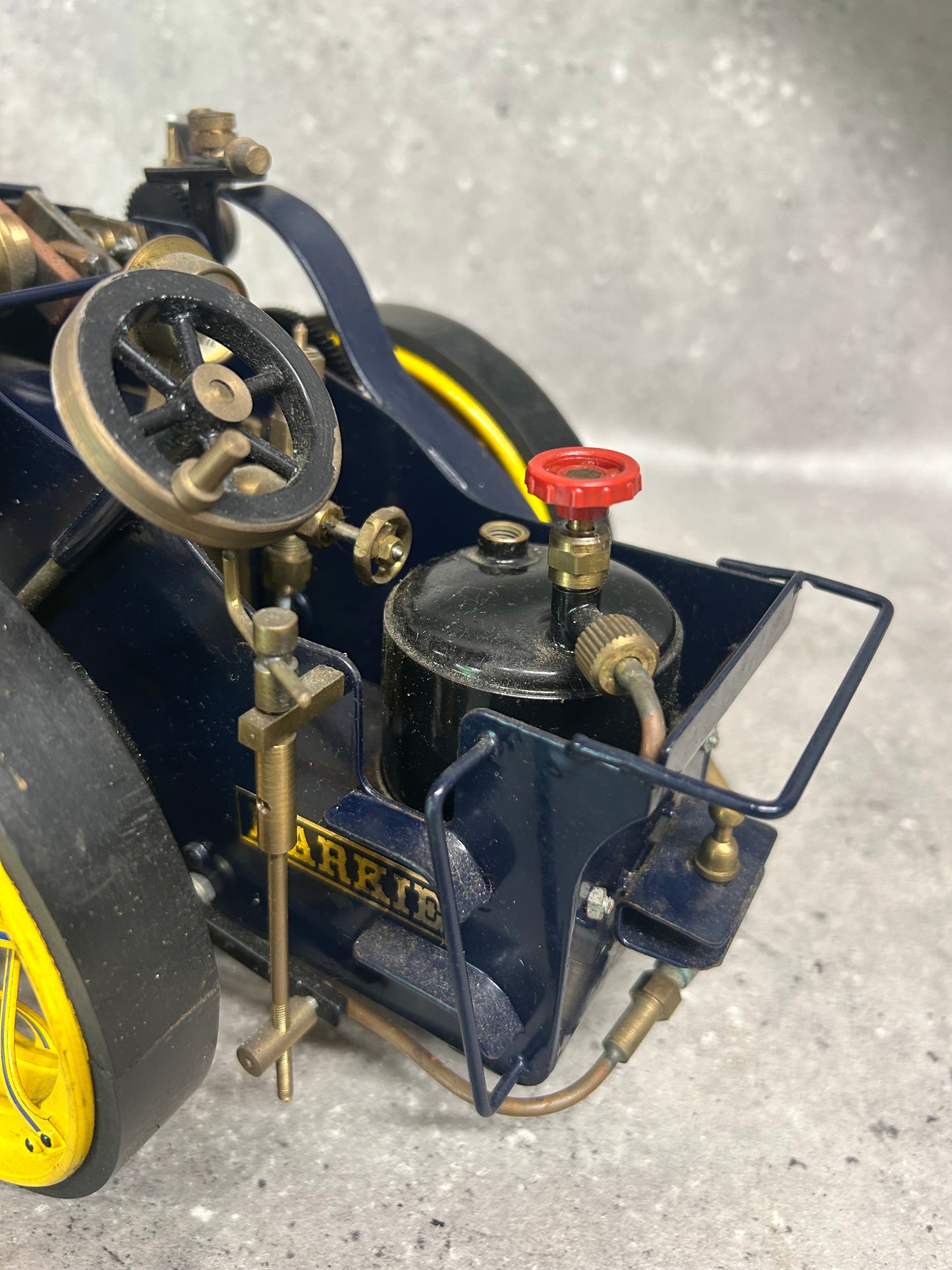 Markie (Fareham) 1:10 “Sapper” Road Locomotive Model with Water Cart