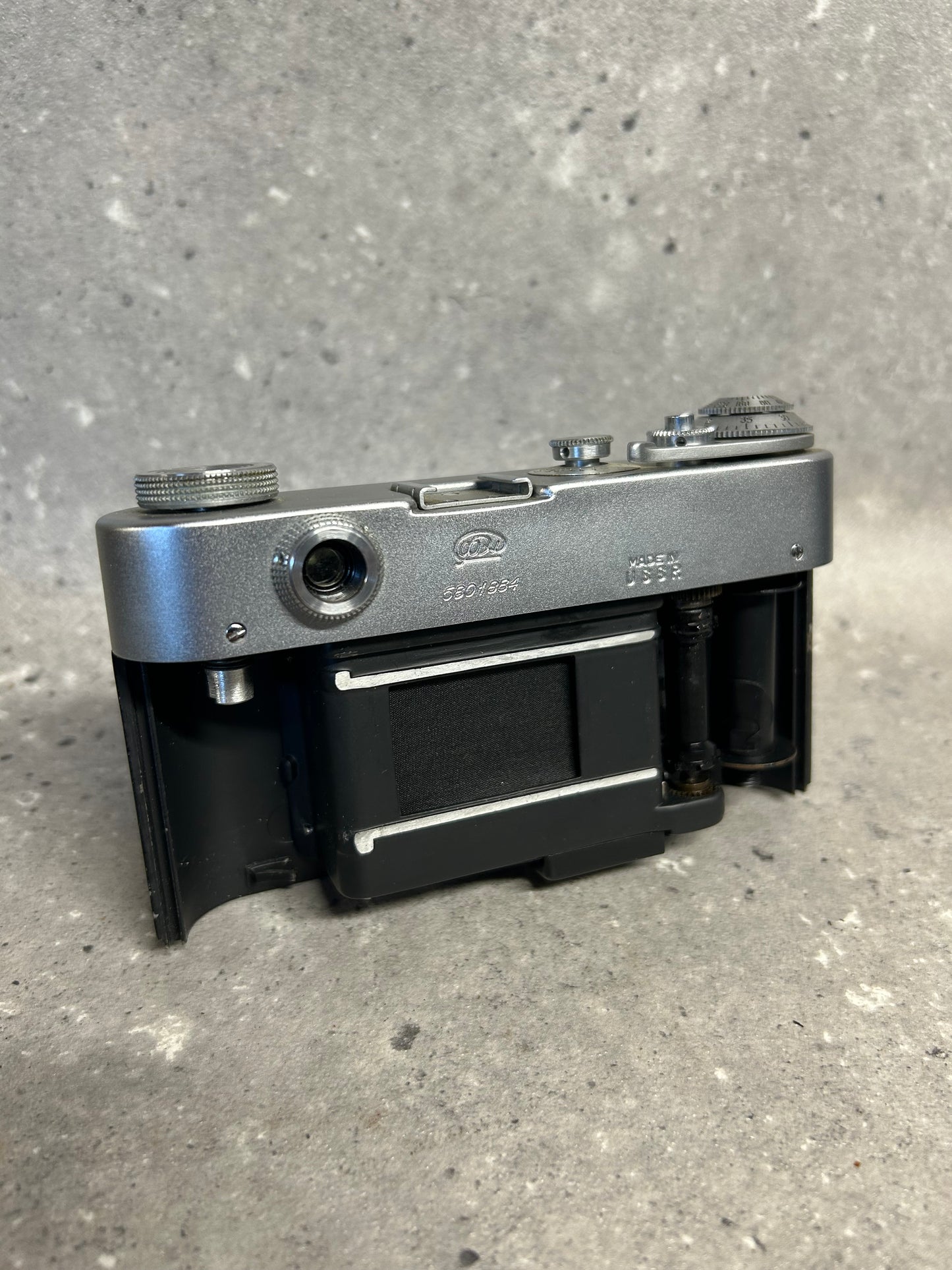 Fed-3 Soviet Rangefinder 55mm Camera ft 3.6 / 60 and BDB 40.5 / 38 Filter