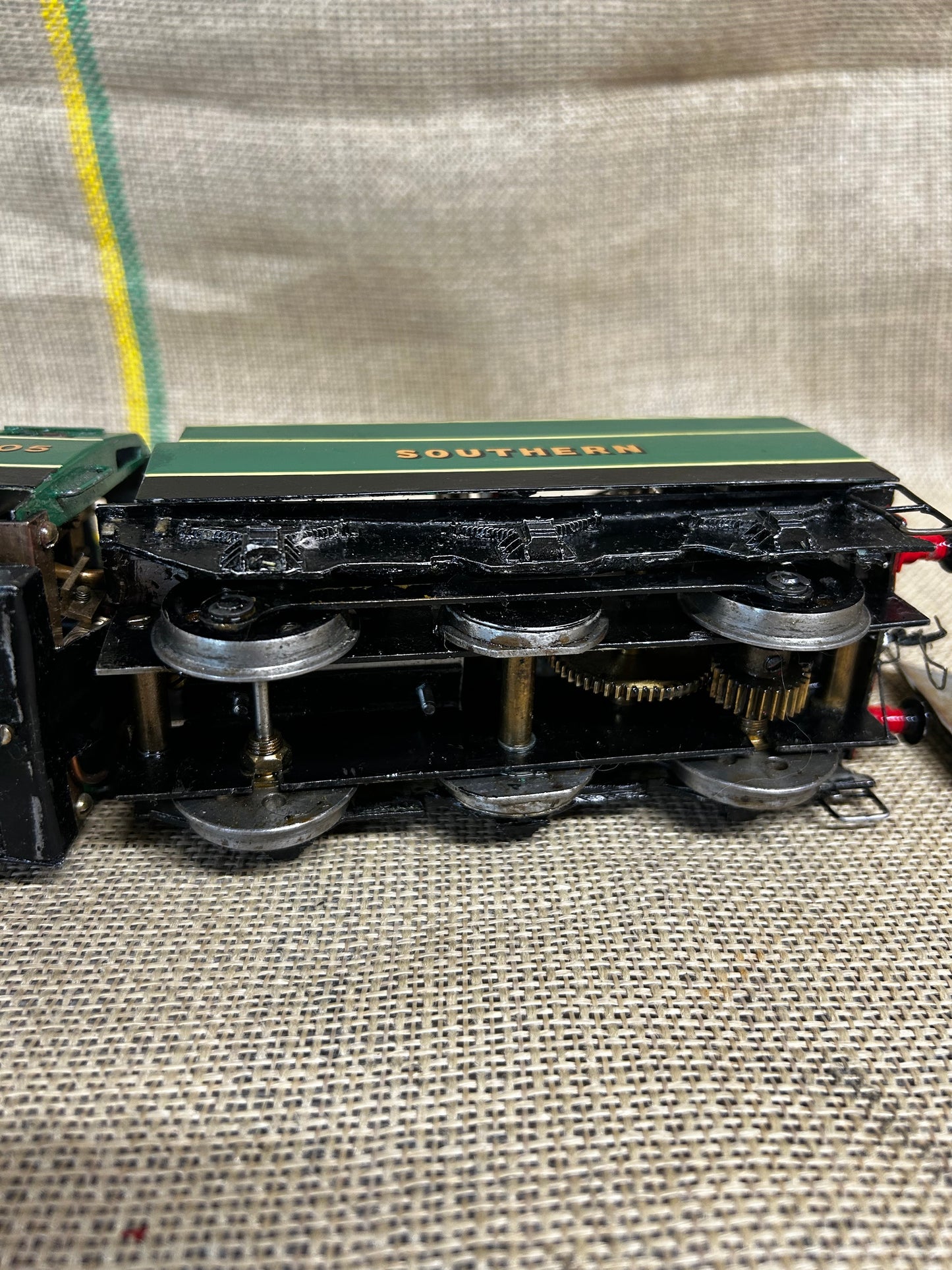 O Gauge Live Steam SR Bulleid Battle of Britain ‘Barnstaple’ 21C105 RC