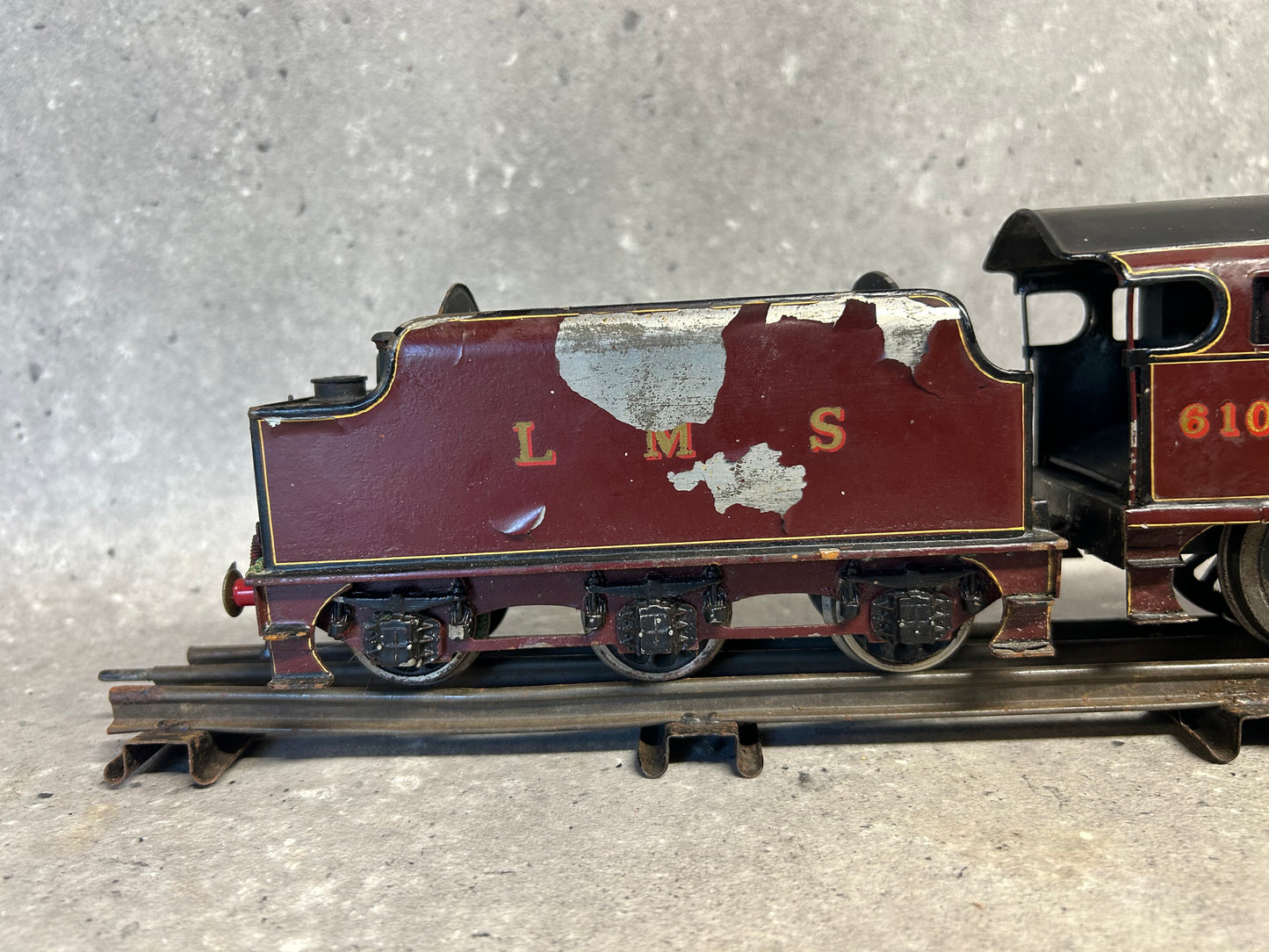 Bassett-Lowke O Gauge “Royal Scot” Electric LMS 6100 Maroon 4-6-0 Locomotive