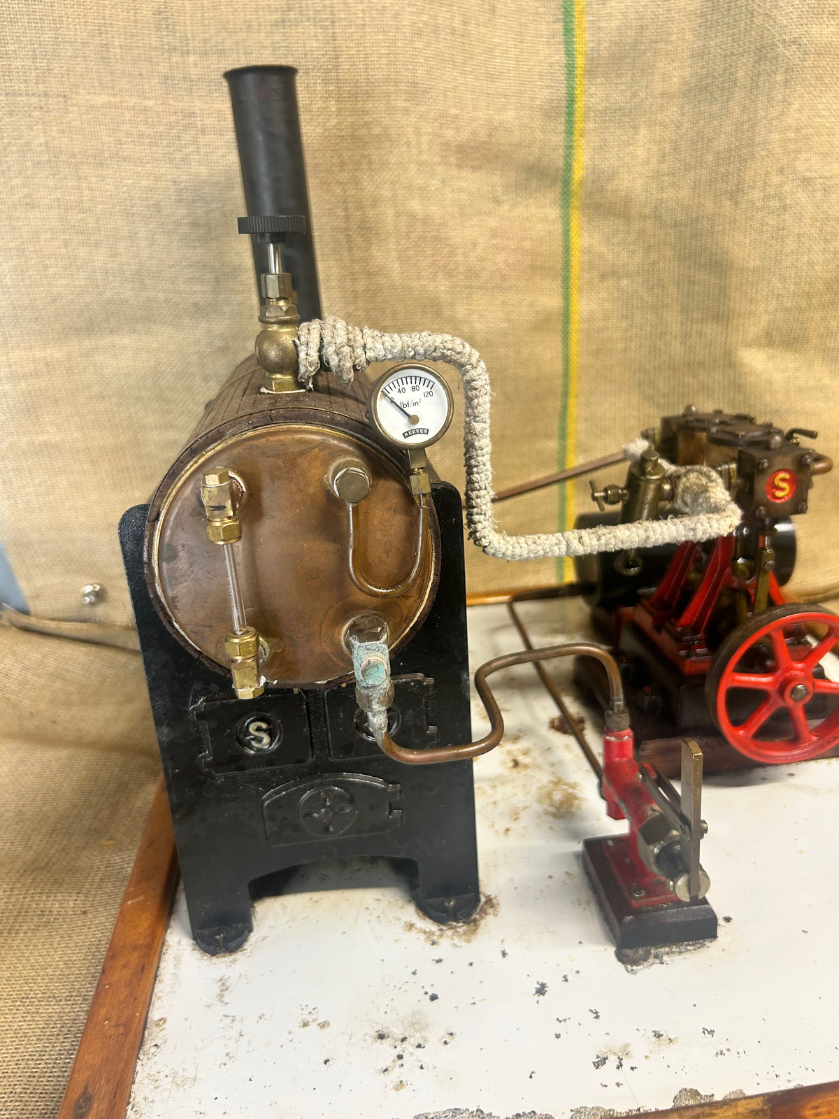 Stuart Turner D10 with #504 Babcock Boiler