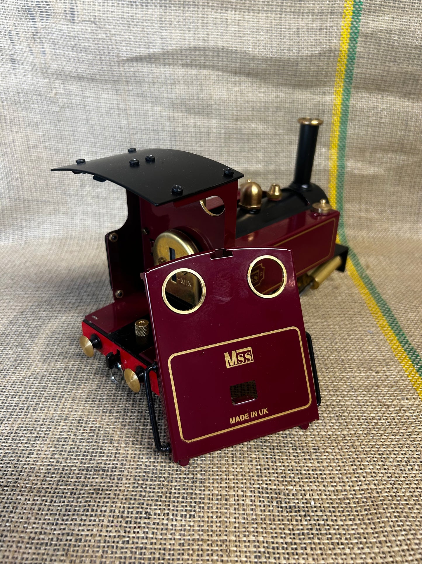 MSS 0-4-0 Maroon Locomotive