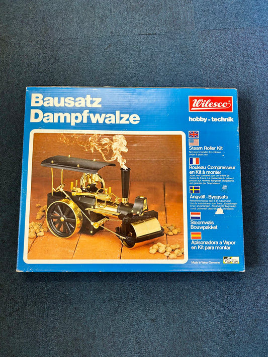 Wilesco D376 Black/ Brass Roller Kit Boxed Unbuilt