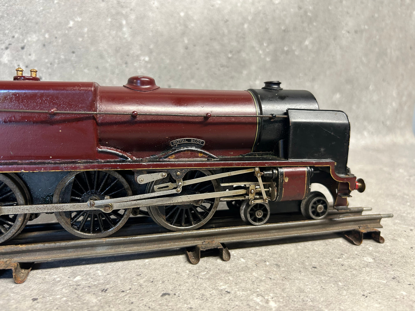 Bassett-Lowke O Gauge “Royal Scot” Electric LMS 6100 Maroon 4-6-0 Locomotive