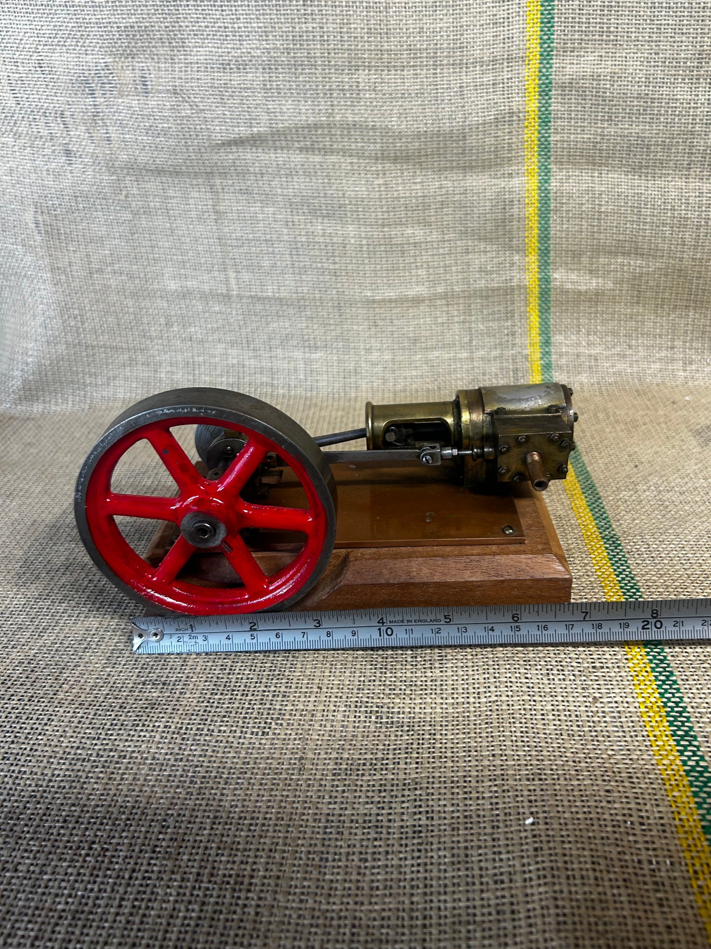 Scratch-Built Single Cylinder Stationary Engine Model