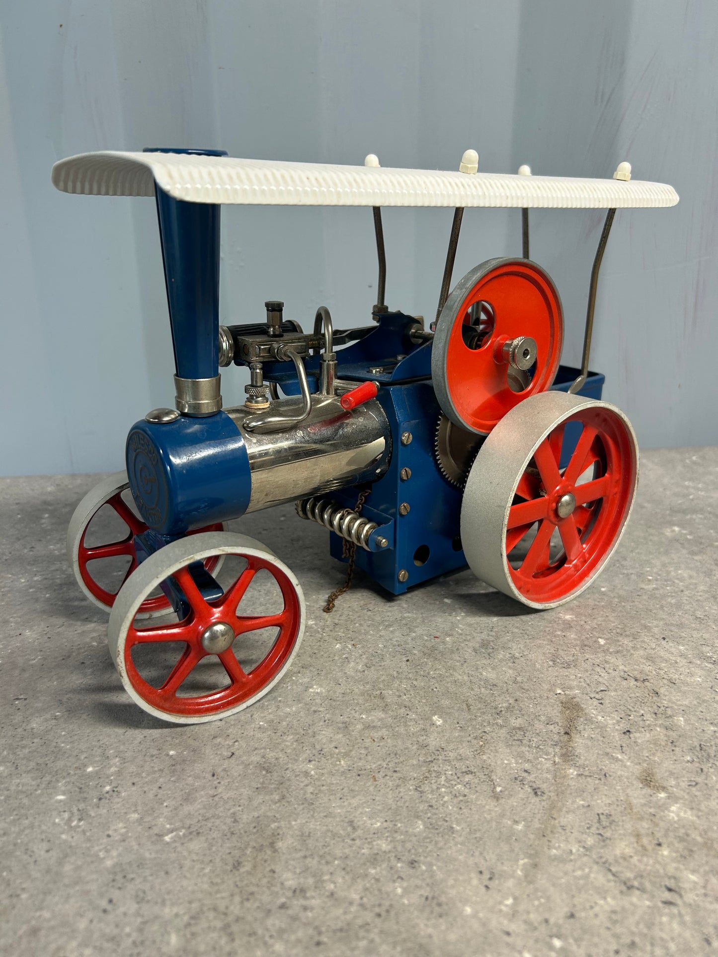 Wilesco D405 Blue Traction Engine