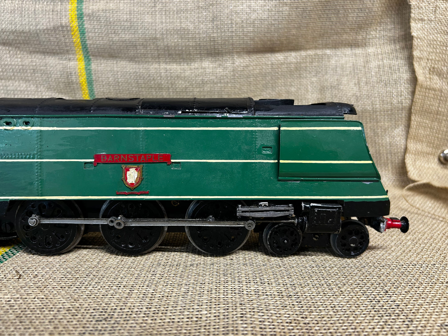 O Gauge Live Steam SR Bulleid Battle of Britain ‘Barnstaple’ 21C105 RC