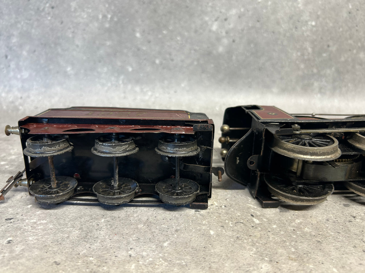Bing for Bassett Lowke O Gauge Clockwork 4-4-0 No. 1927 “Duke of York” Locomotive Maroon