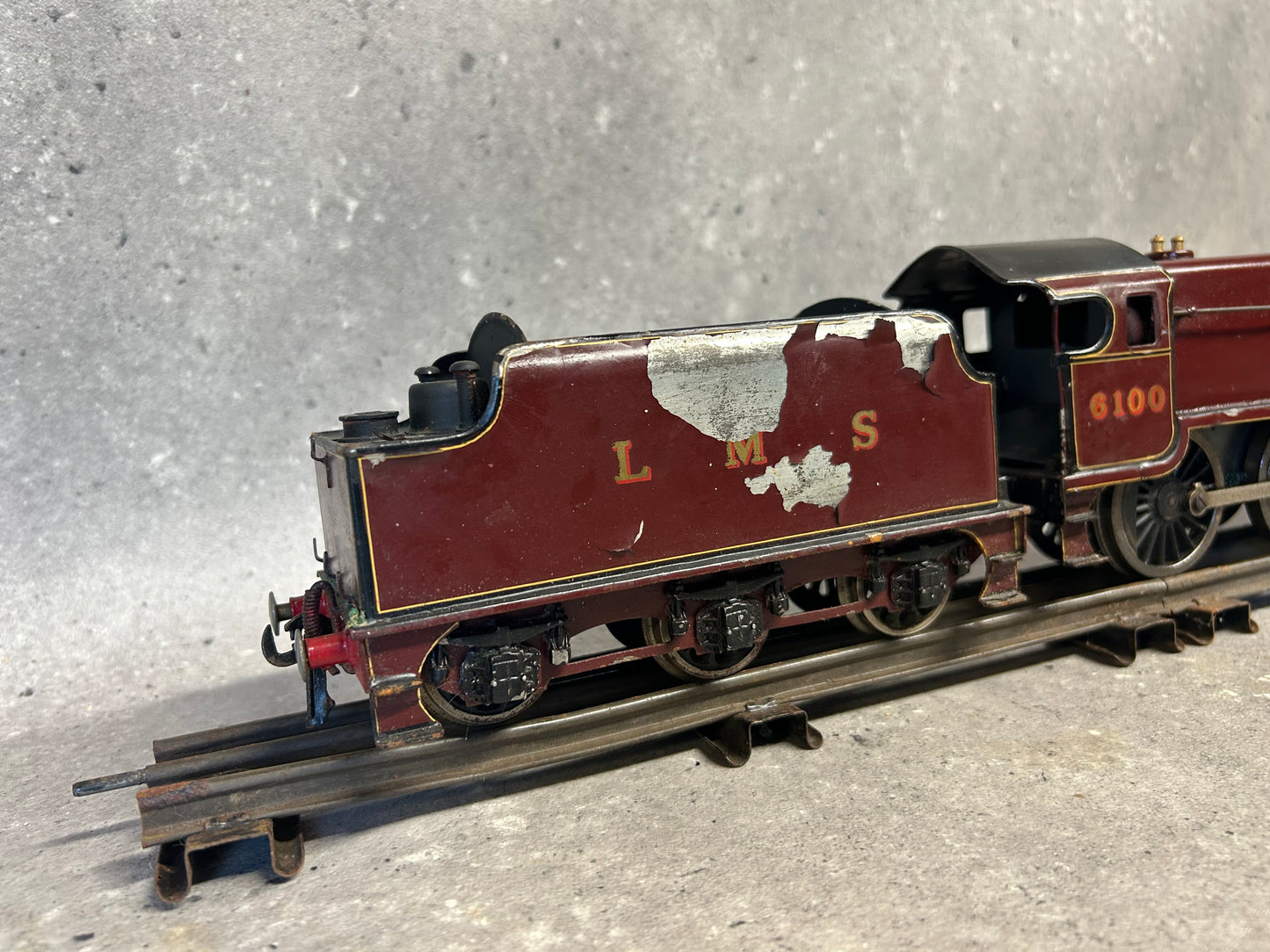 Bassett-Lowke O Gauge “Royal Scot” Electric LMS 6100 Maroon 4-6-0 Locomotive