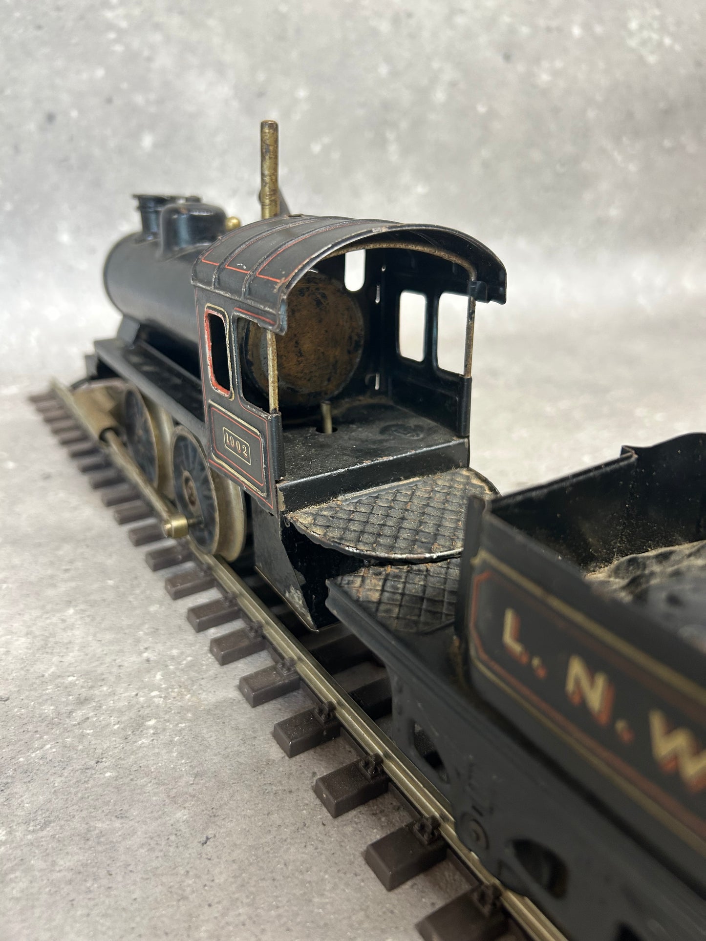 Bing 60593/0 (1902) Gauge 1 LWNR 0-4-0 Steam Locomotive w/ Tender