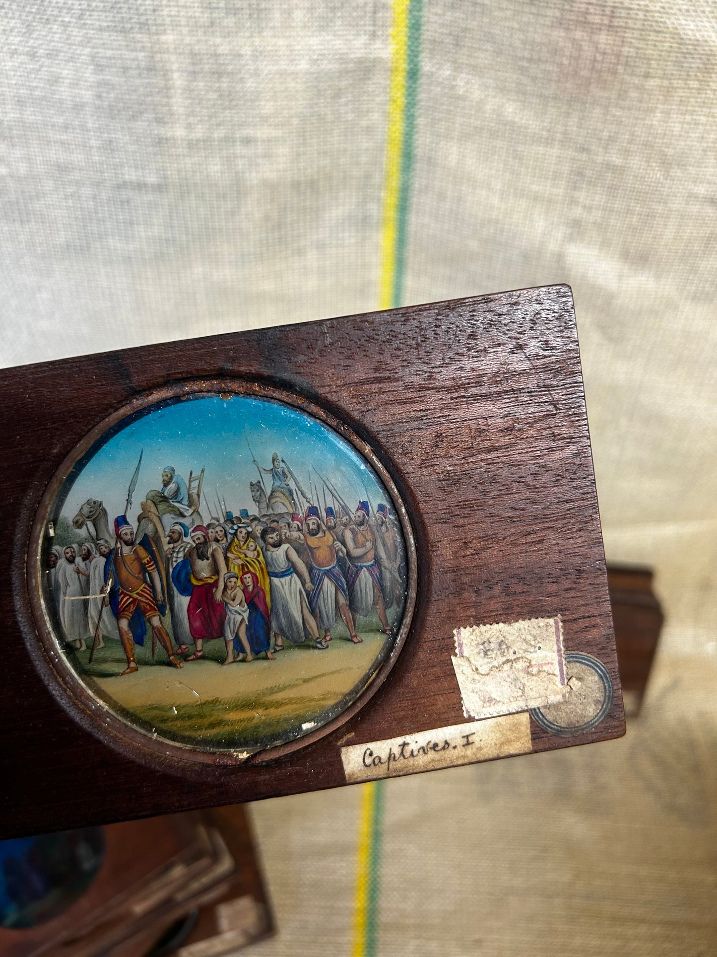 Lot of 14x Antique Newton & Co Magic Lantern Slides (Opticians to the Queen) Bible Views