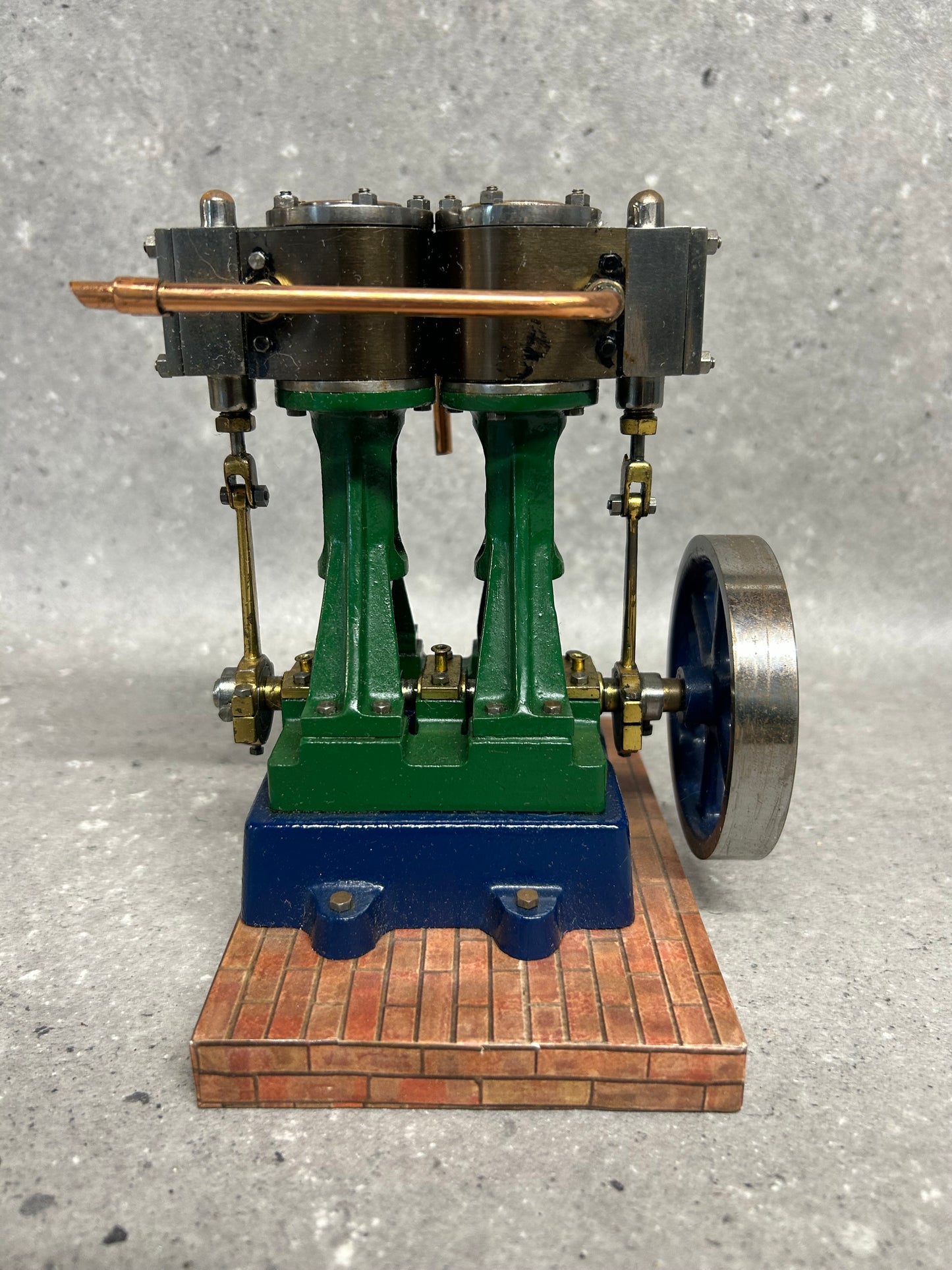 Stuart D10 Vertical Twin Marine Engine