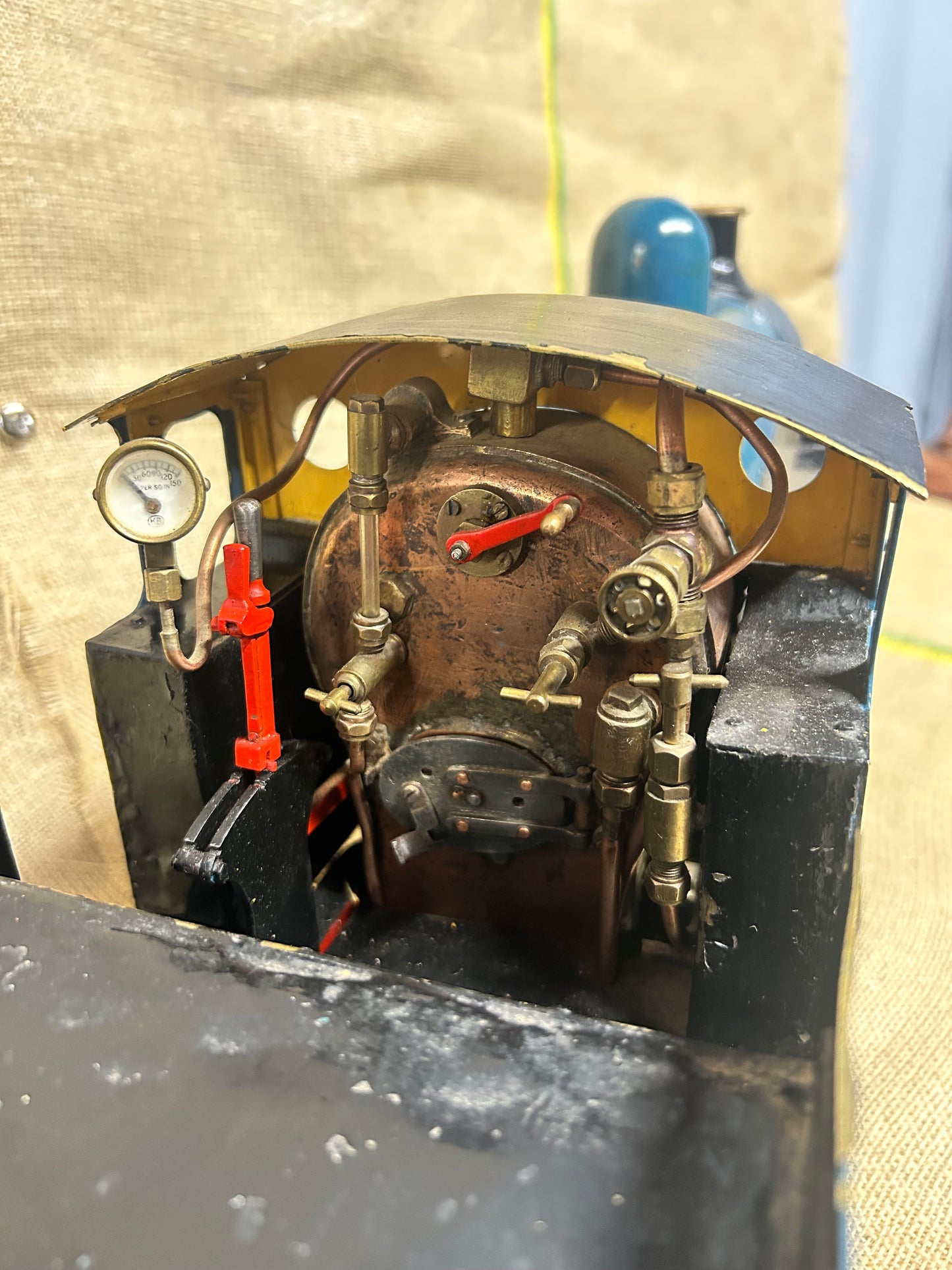 LBSC ‘Mona’ 3 1/2” Gauge 0-6-2T Live Steam Tank Locomotive