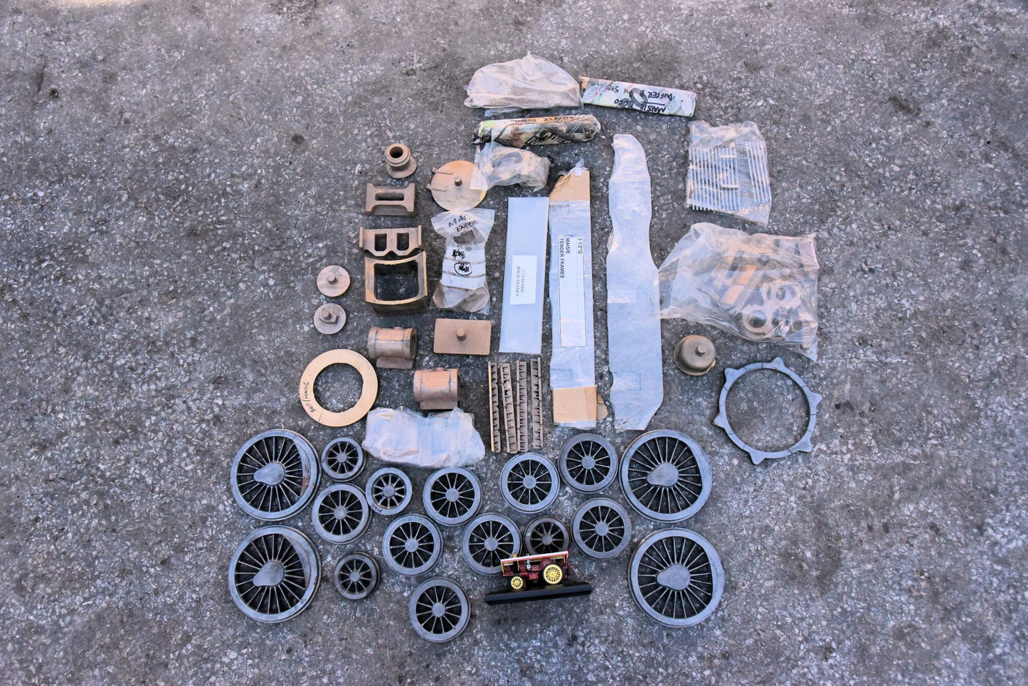 3 1/2" Gauge "Maisie" Locomotive Castings (Project)