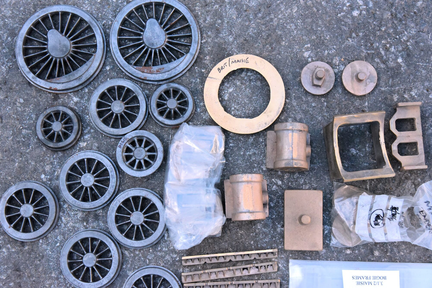 3 1/2" Gauge "Maisie" Locomotive Castings (Project)