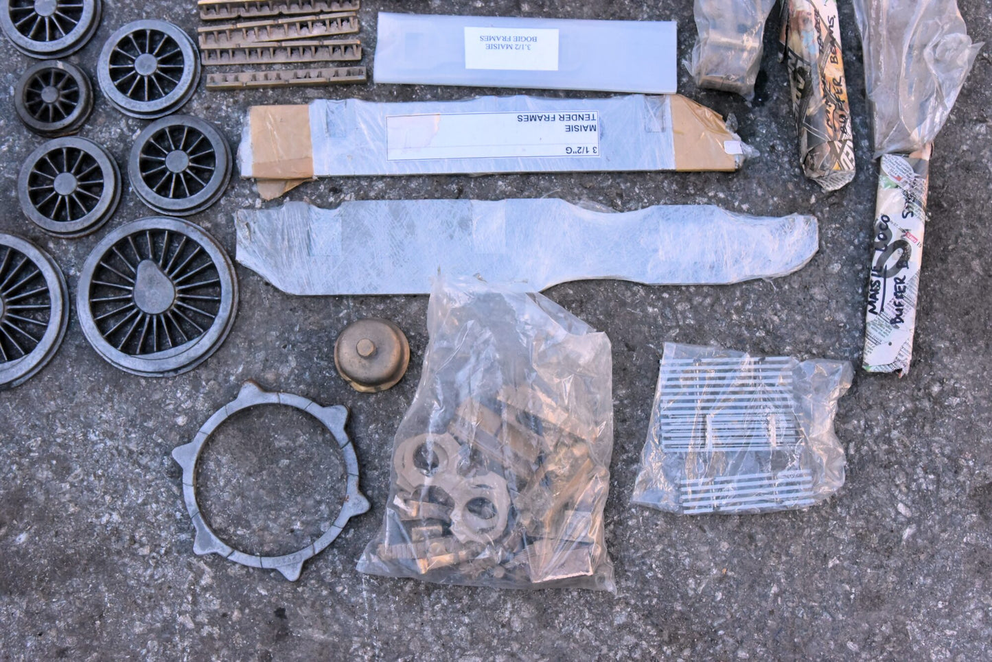 3 1/2" Gauge "Maisie" Locomotive Castings (Project)