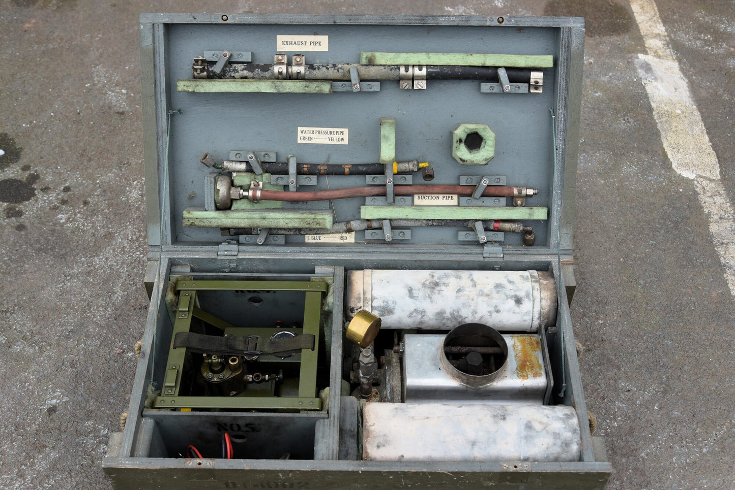 Stuart / ALCO Portable Steam Generating Set - Ex-Military