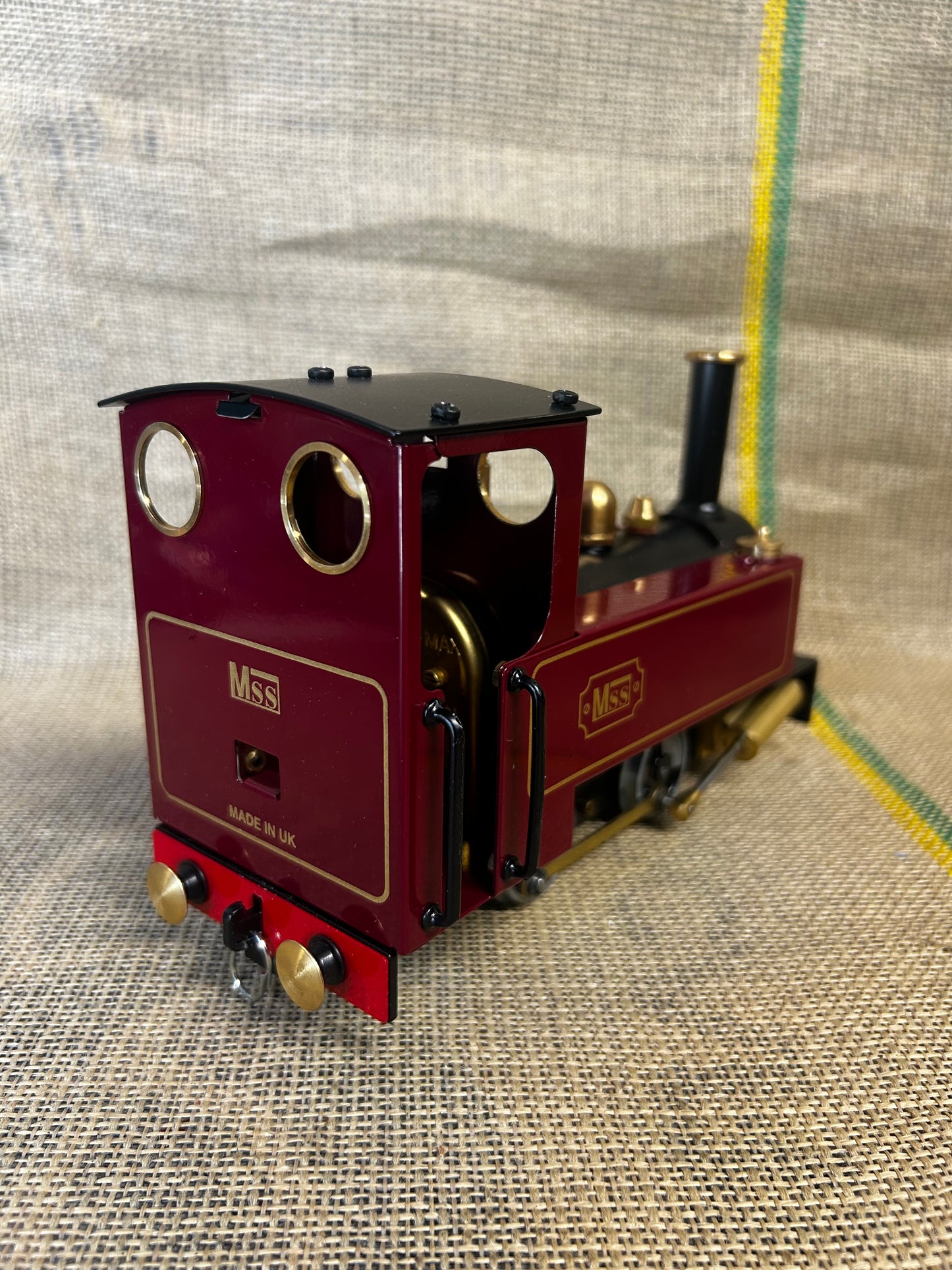 MSS 0-4-0 Maroon Locomotive