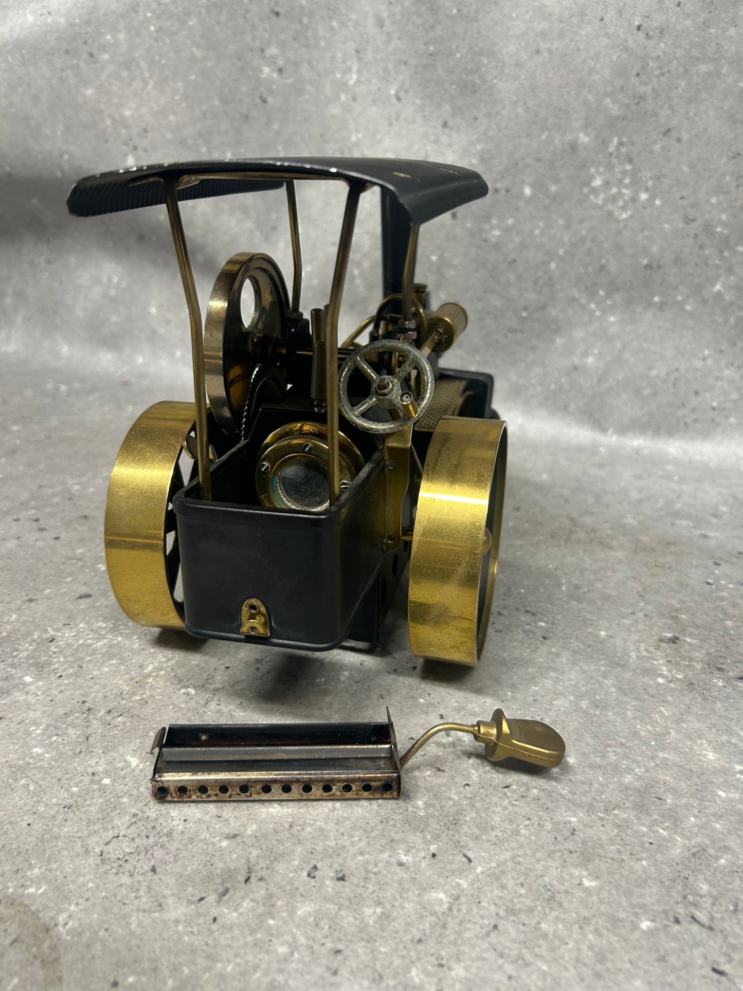 Wilesco D366 Brass/ Black Roller Model