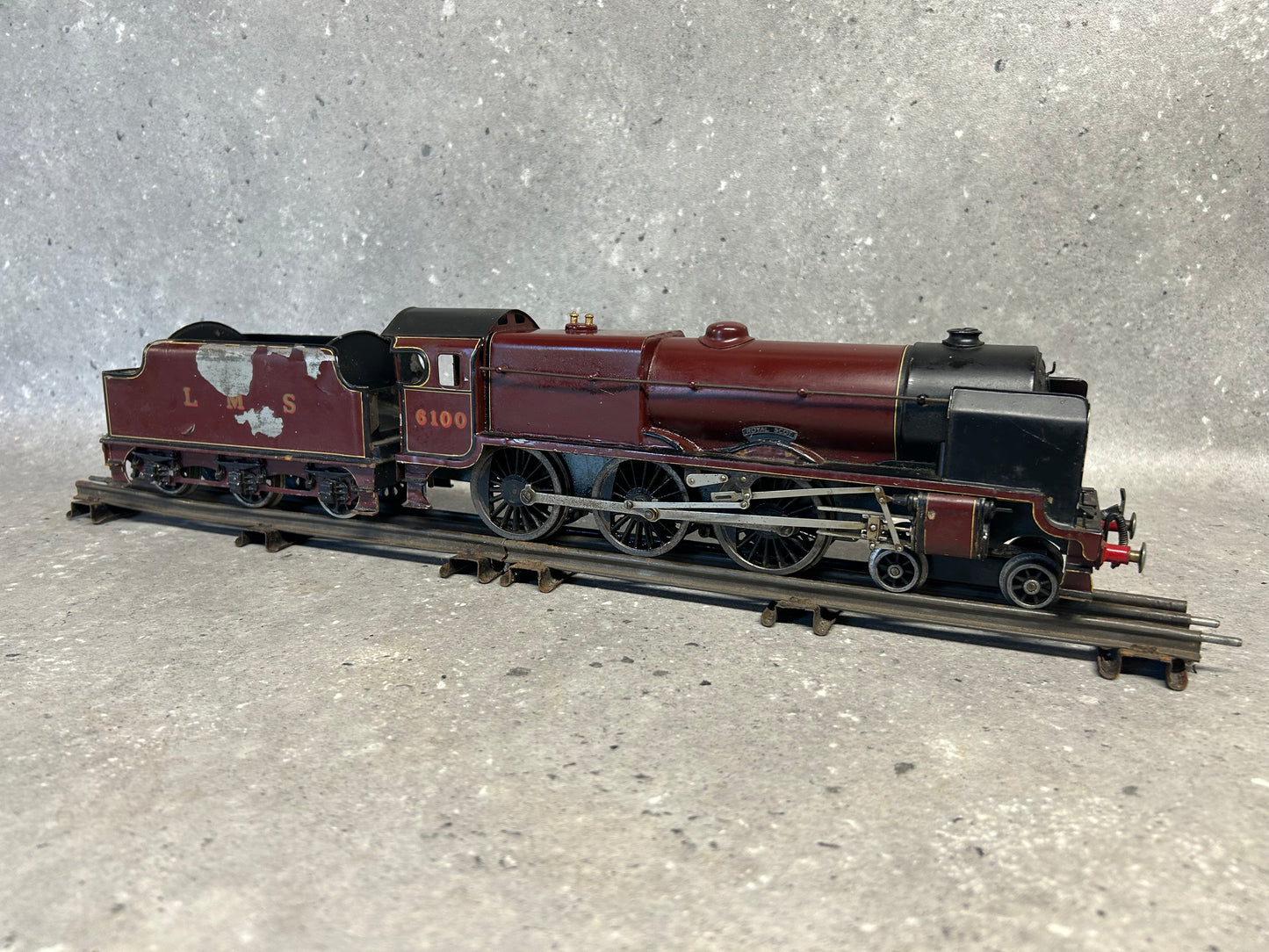 Bassett-Lowke O Gauge “Royal Scot” Electric LMS 6100 Maroon 4-6-0 Locomotive