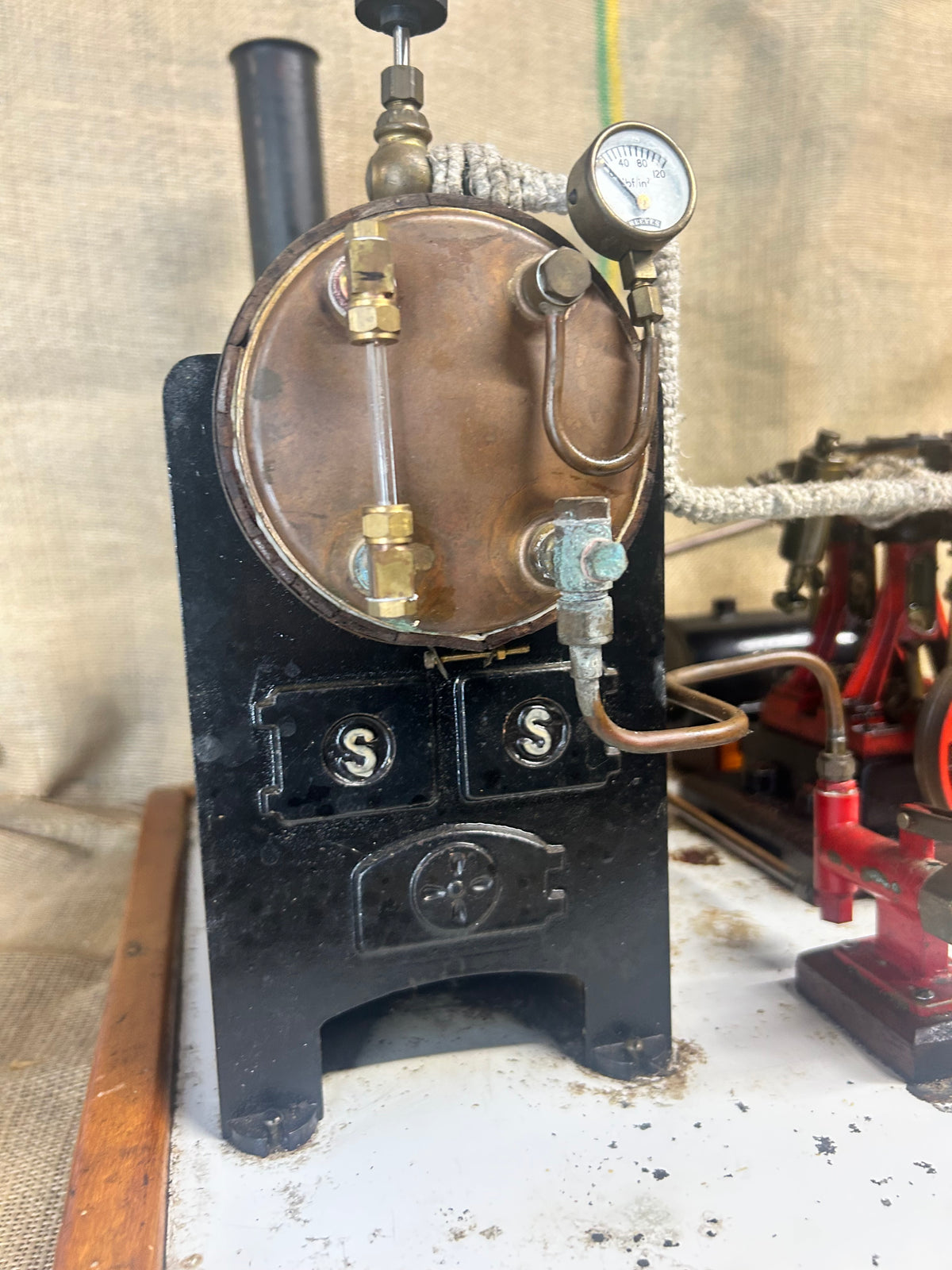 Stuart Turner D10 with #504 Babcock Boiler