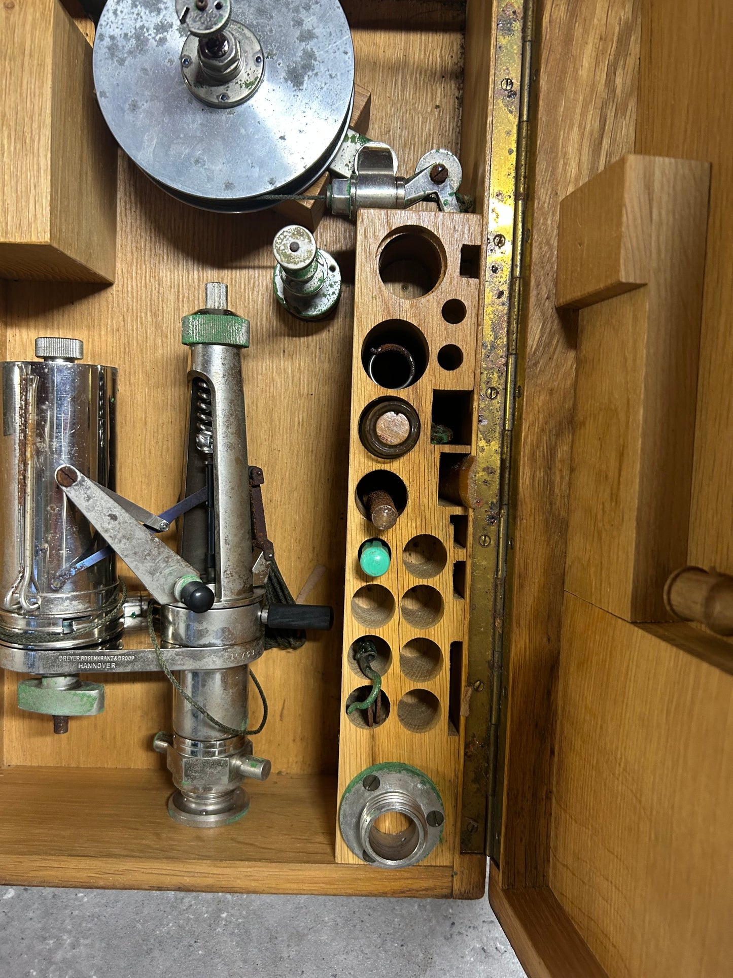Dreyer Rosenkranz & Droop A-G Steam Engine Indicator Boxed