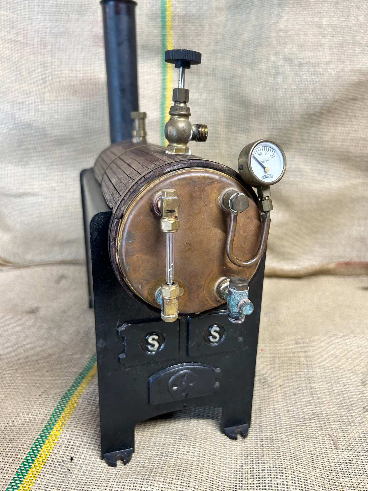 Stuart No. 504 Babcock Boiler with Fittings