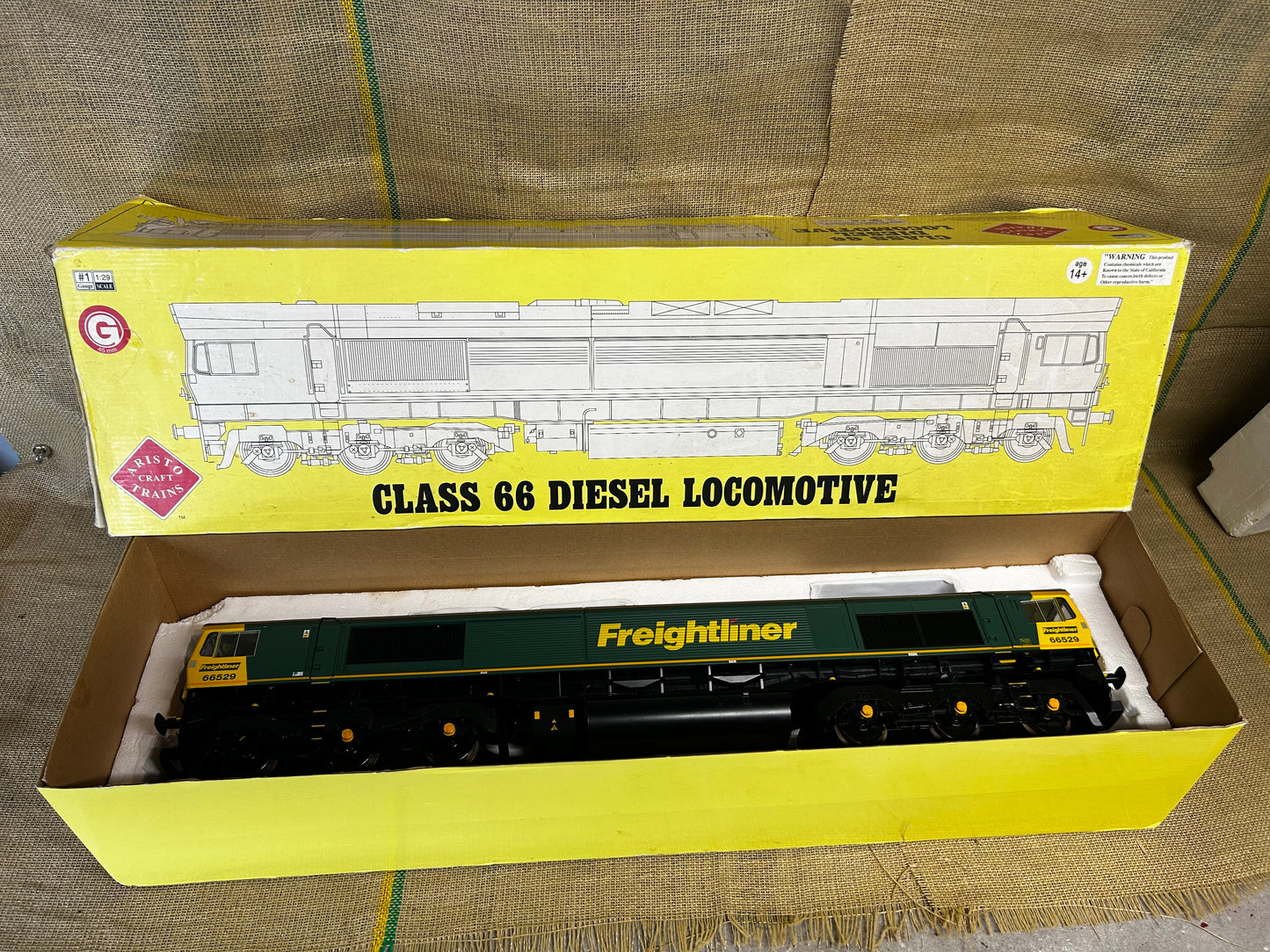 Aristocraft Class 66 Freightliner G Gauge Model