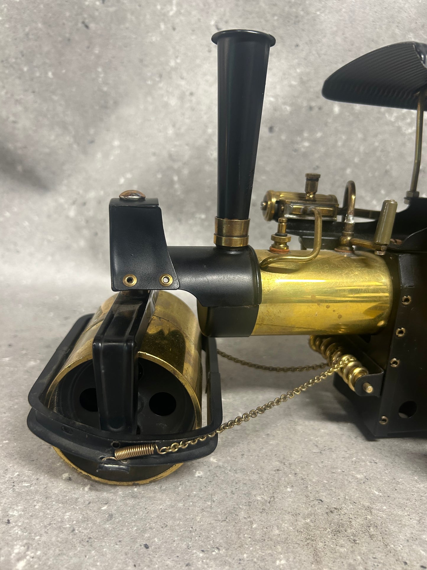 Wilesco D366 Brass/ Black Roller Model