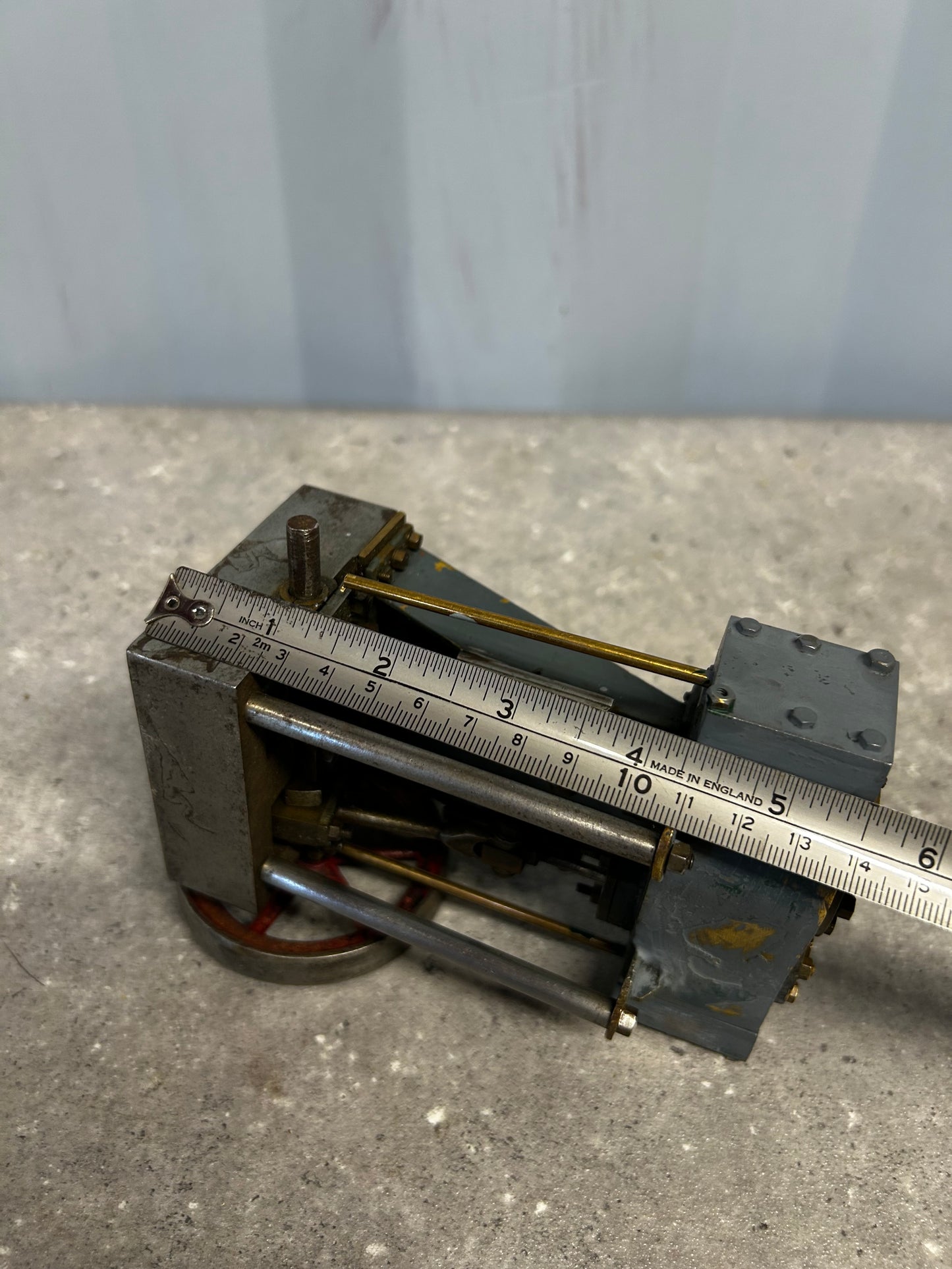 Scratch-Built Vertical Twin Cylinder Engine Model (Part-Built)