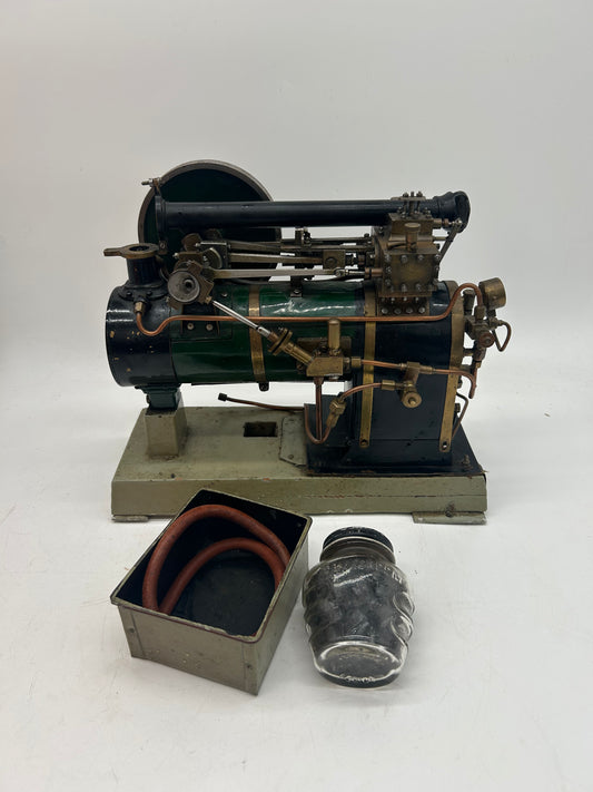 Antique Machinist-Built Overtype Model Steam Engine