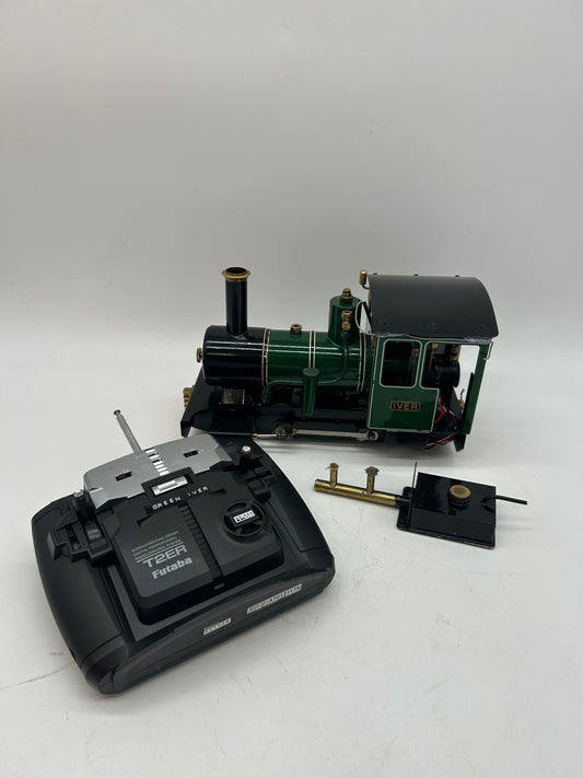 Stuart (Cheddar Models) “Iver” 32mm O Gauge 0-4-0 Green Locomotive