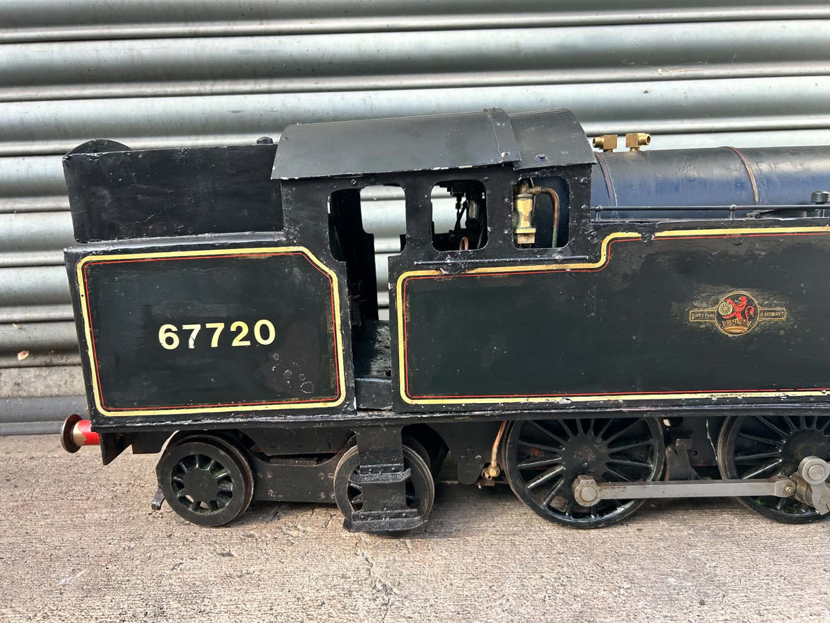 5 Inch Gauge L1 2-6-4T Live Steam Locomotive BR 67720 Project Restoration