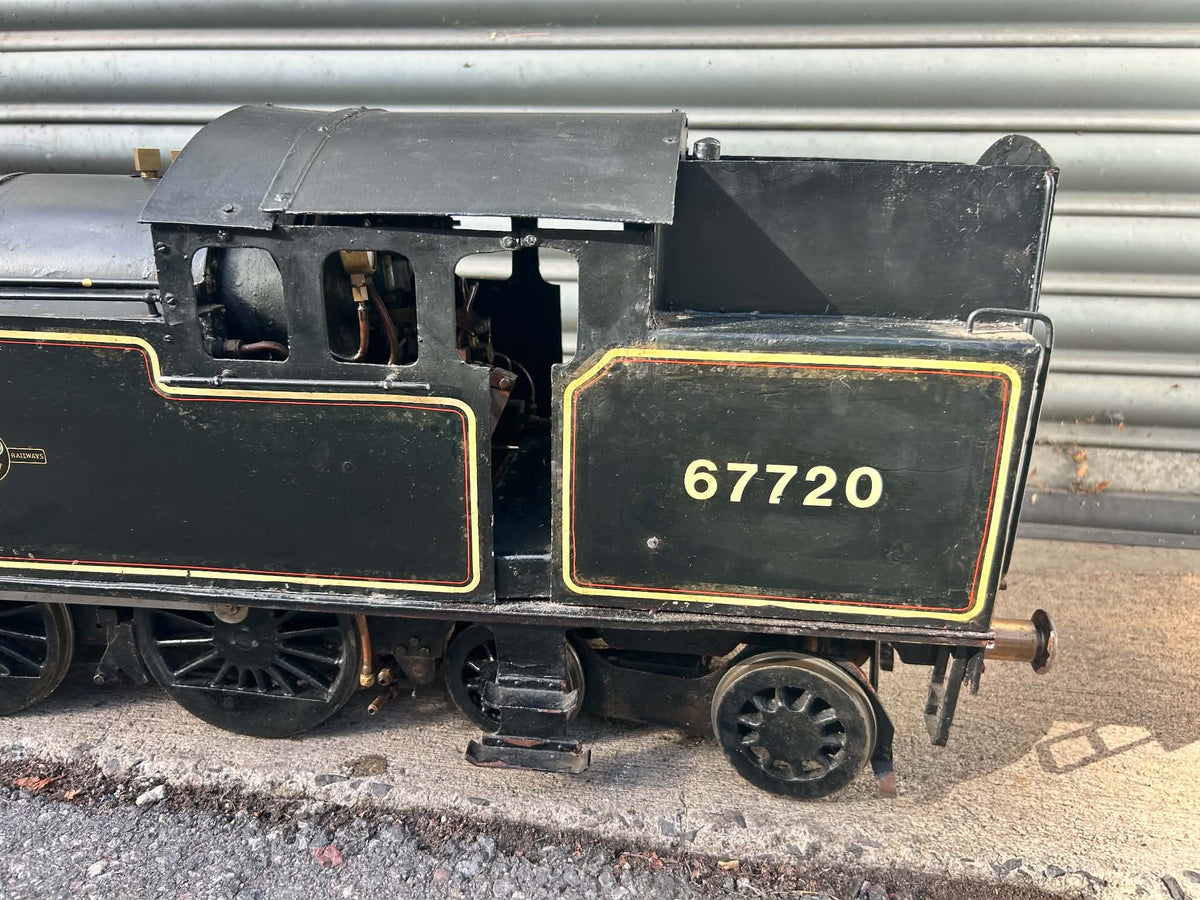 5 Inch Gauge L1 2-6-4T Live Steam Locomotive BR 67720 Project Restoration